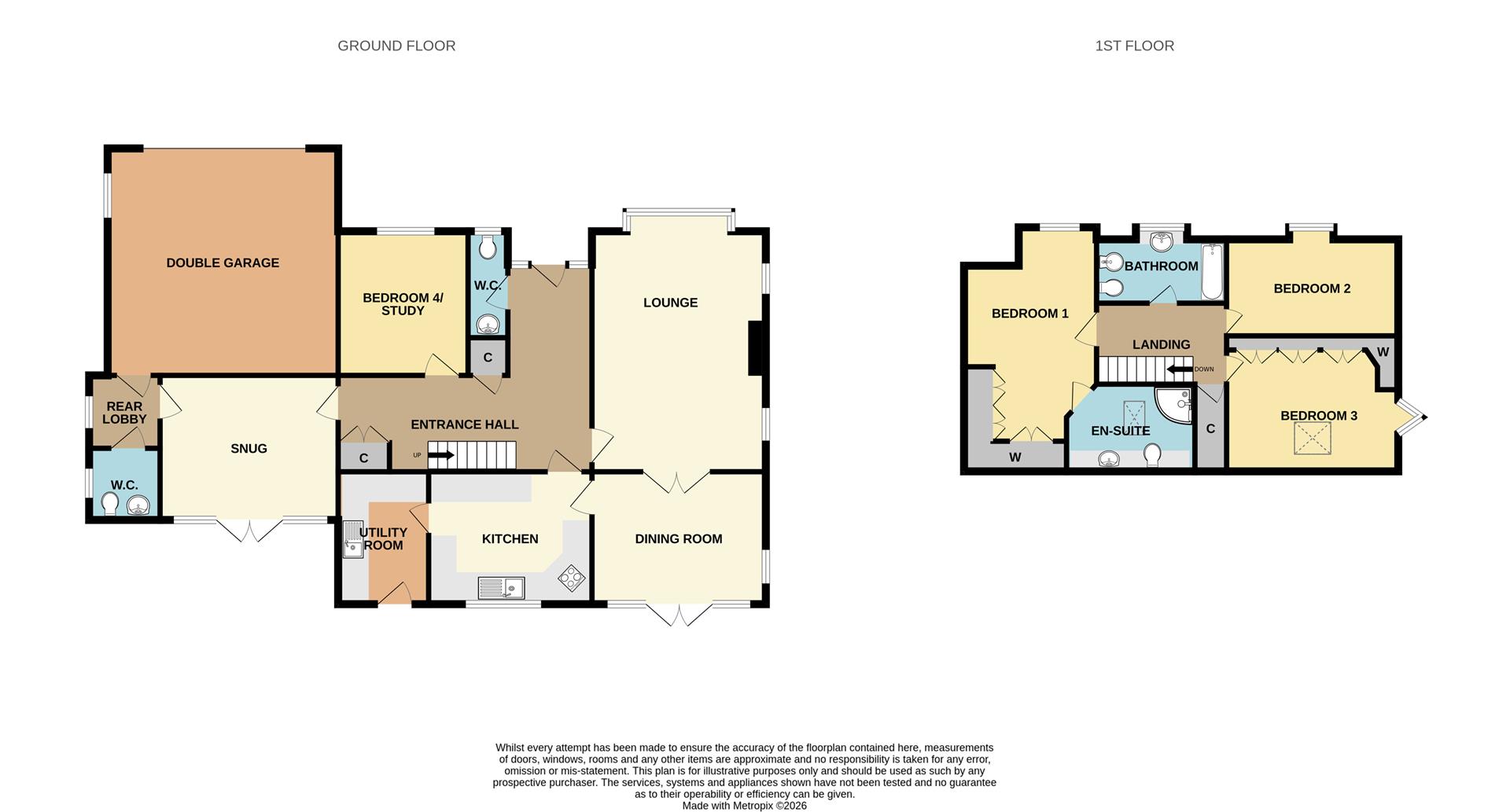 The Cherries, 1, Walnut Close, Cottingham floorplan