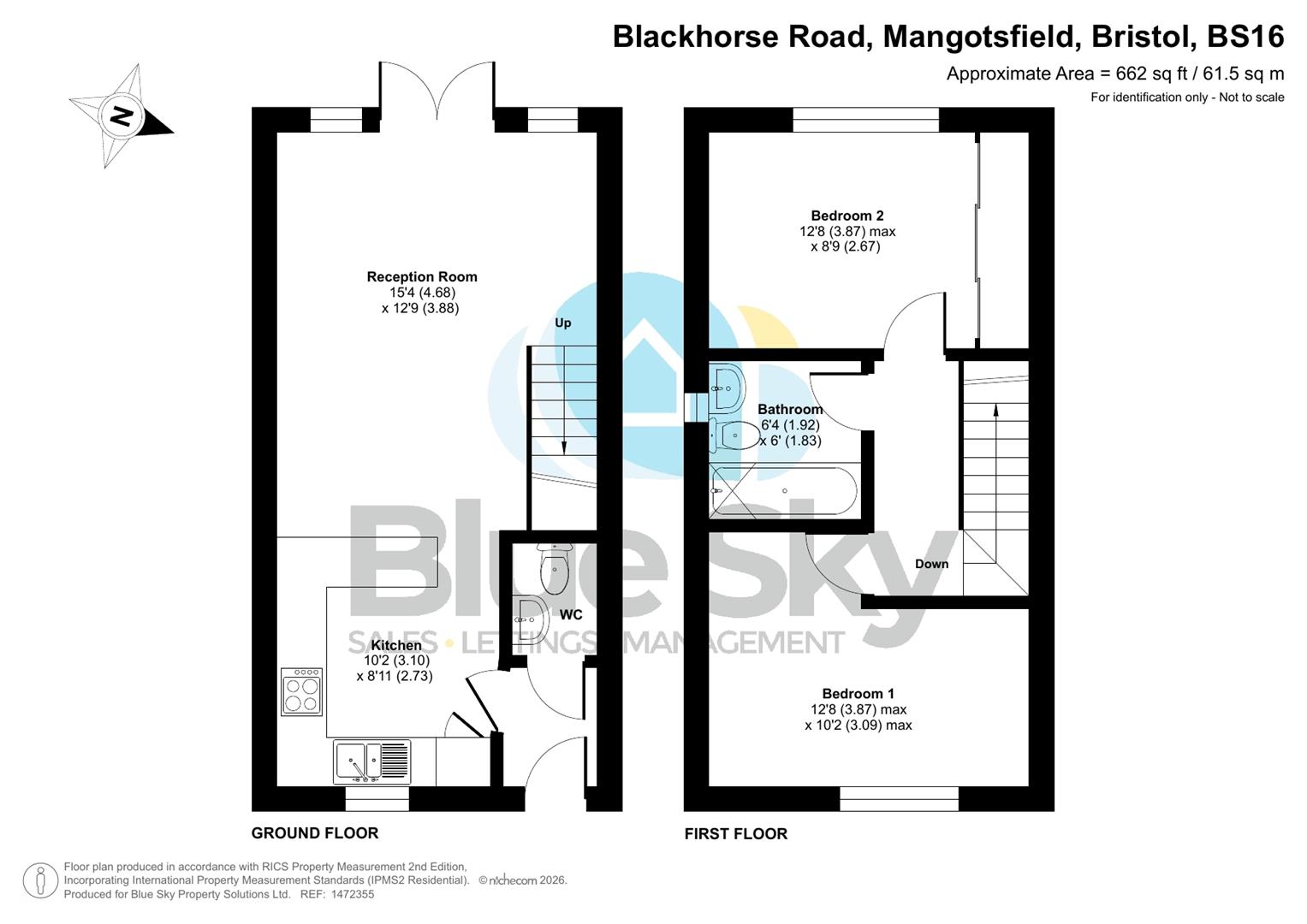 27b, Blackhorse Road, Bristol floorplan