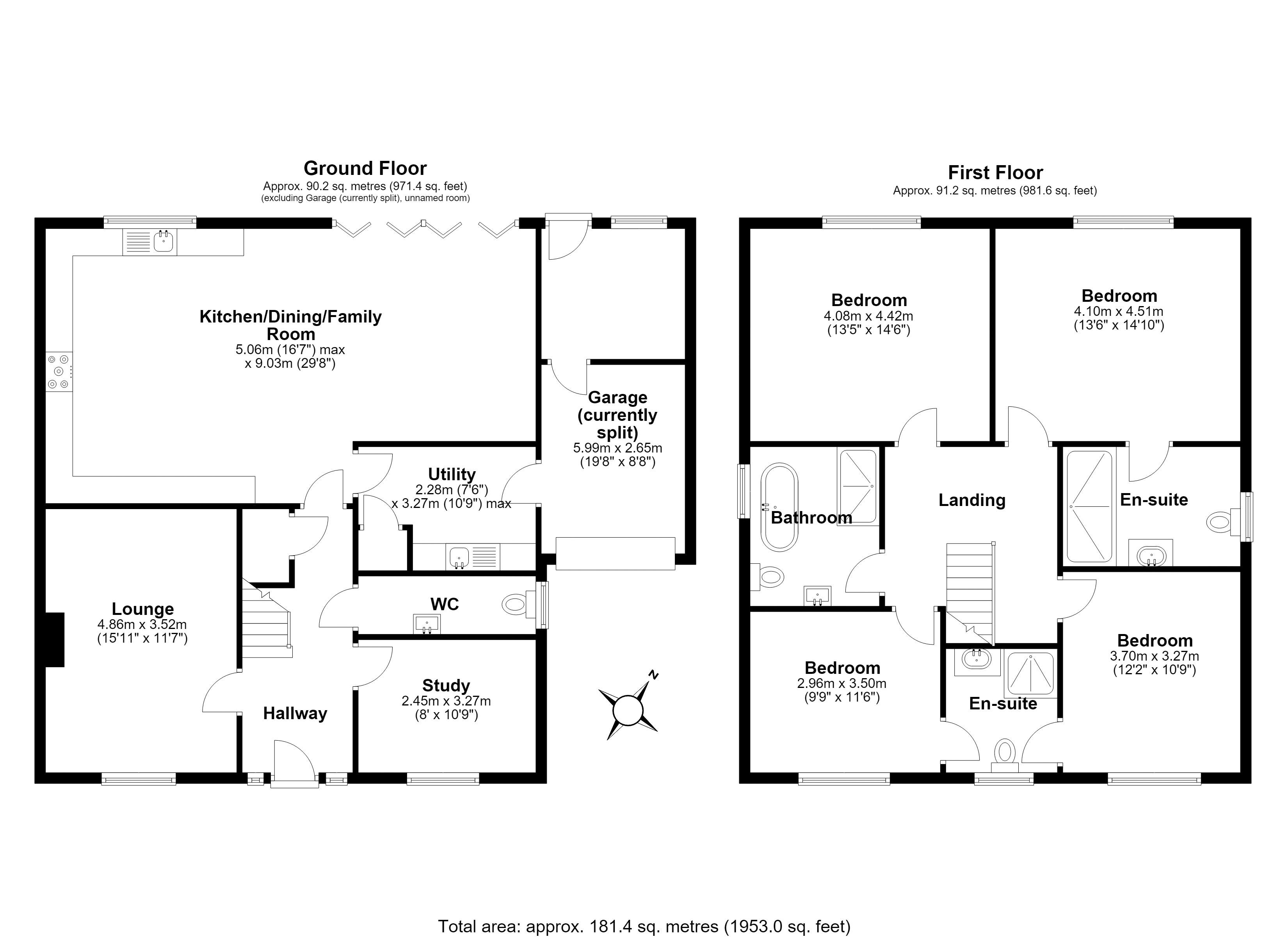 20, Station Road, Telford floorplan