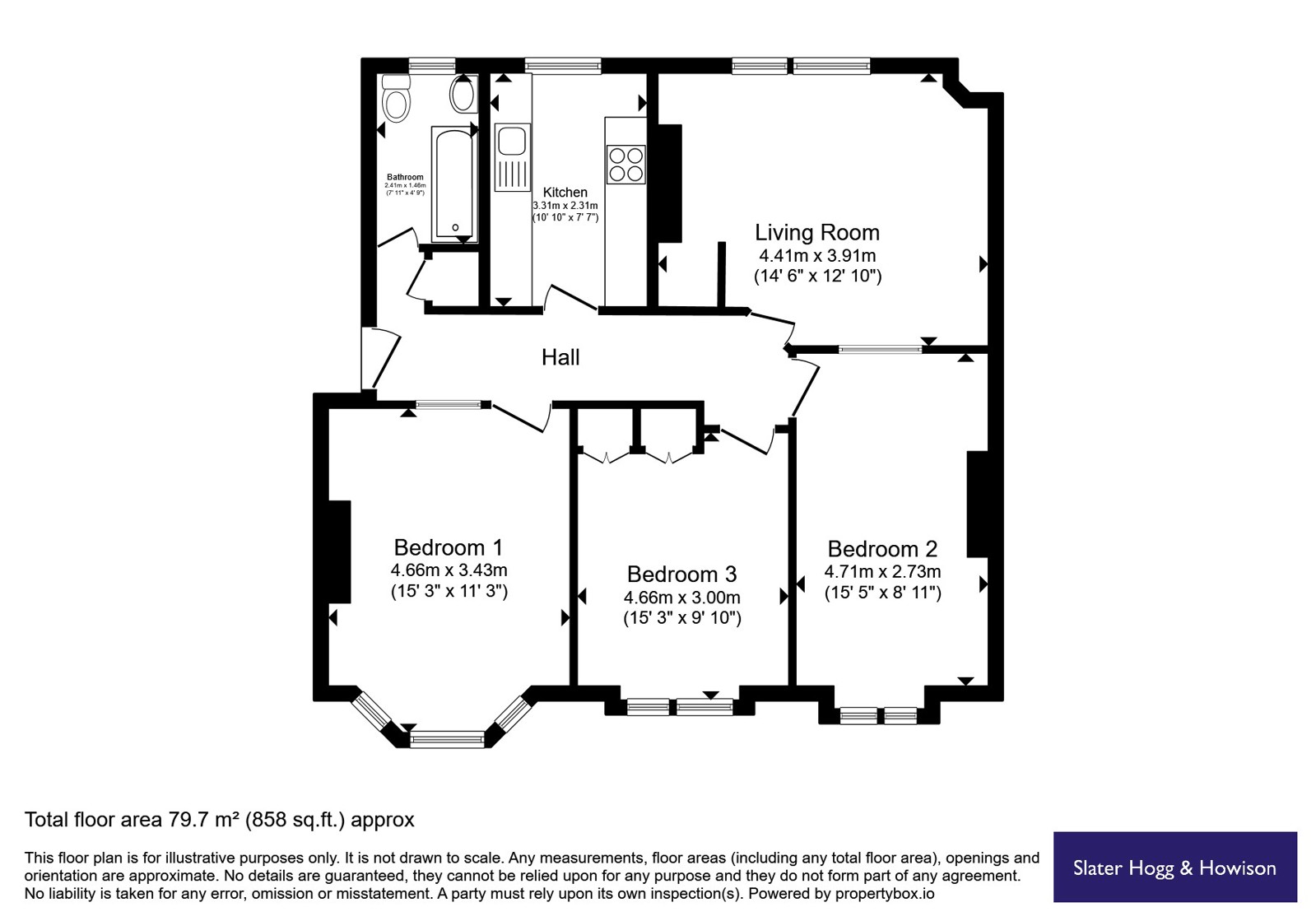 Great Western Road, Glasgow floorplan