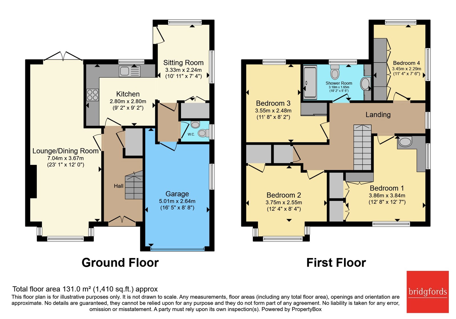 3, Brindle Close, Preston floorplan