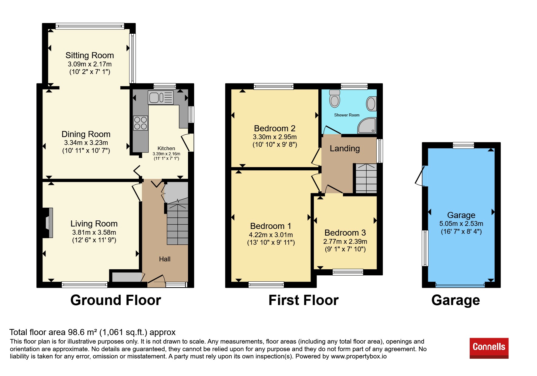 2, Collingtree, Luton floorplan