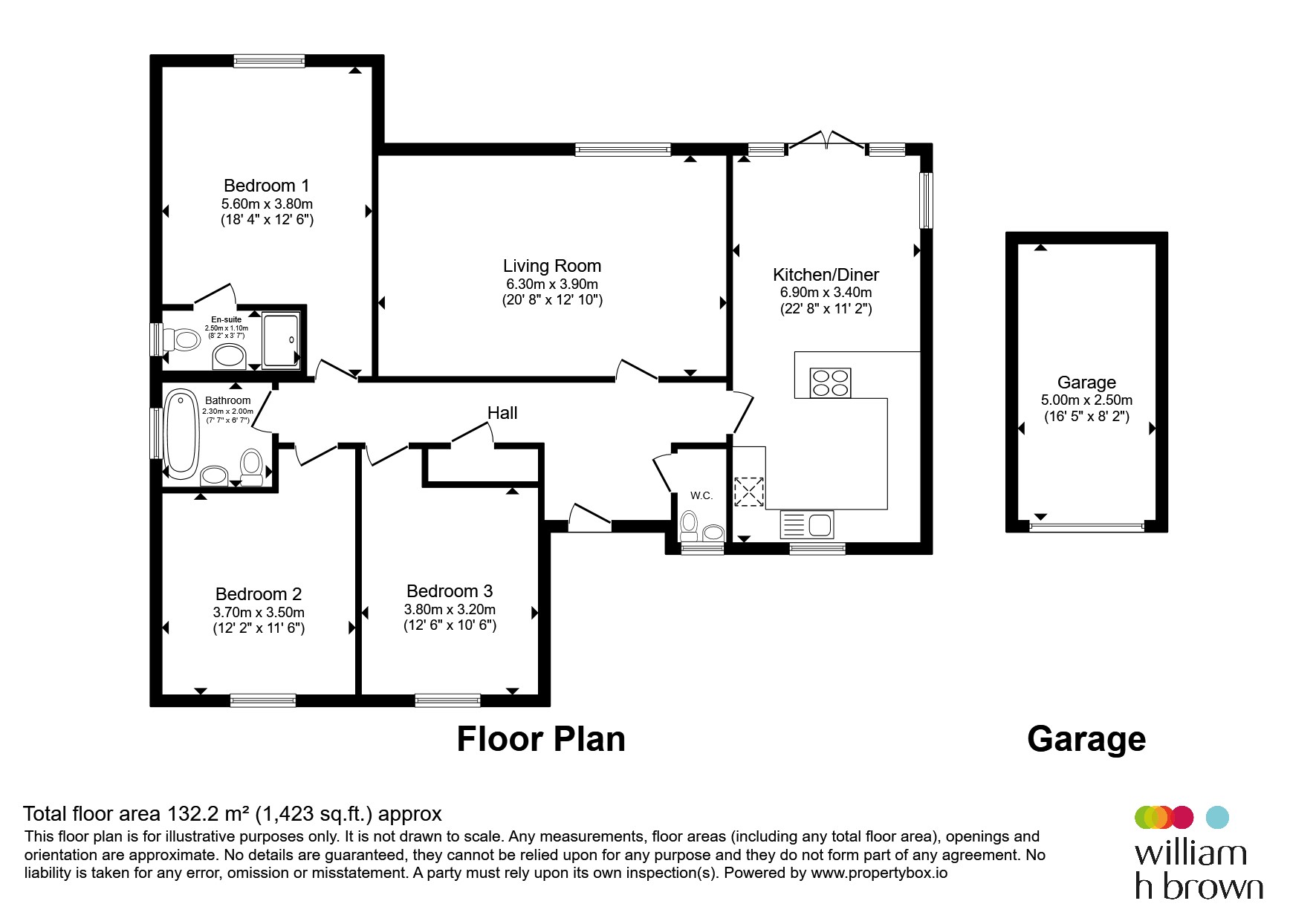 7, Mede Court, Low Road, Great Yarmouth floorplan