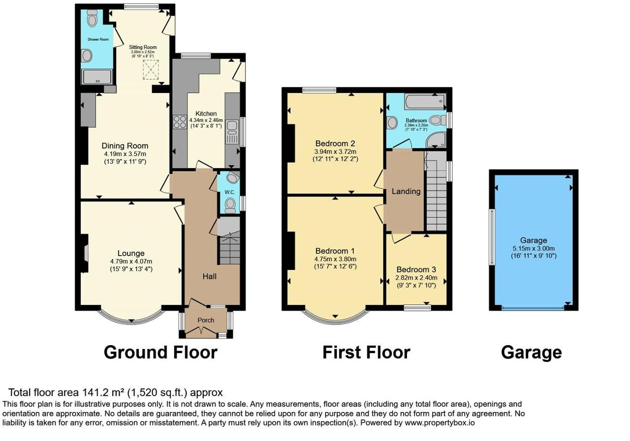 13, Twemlow Parade, Morecambe floorplan