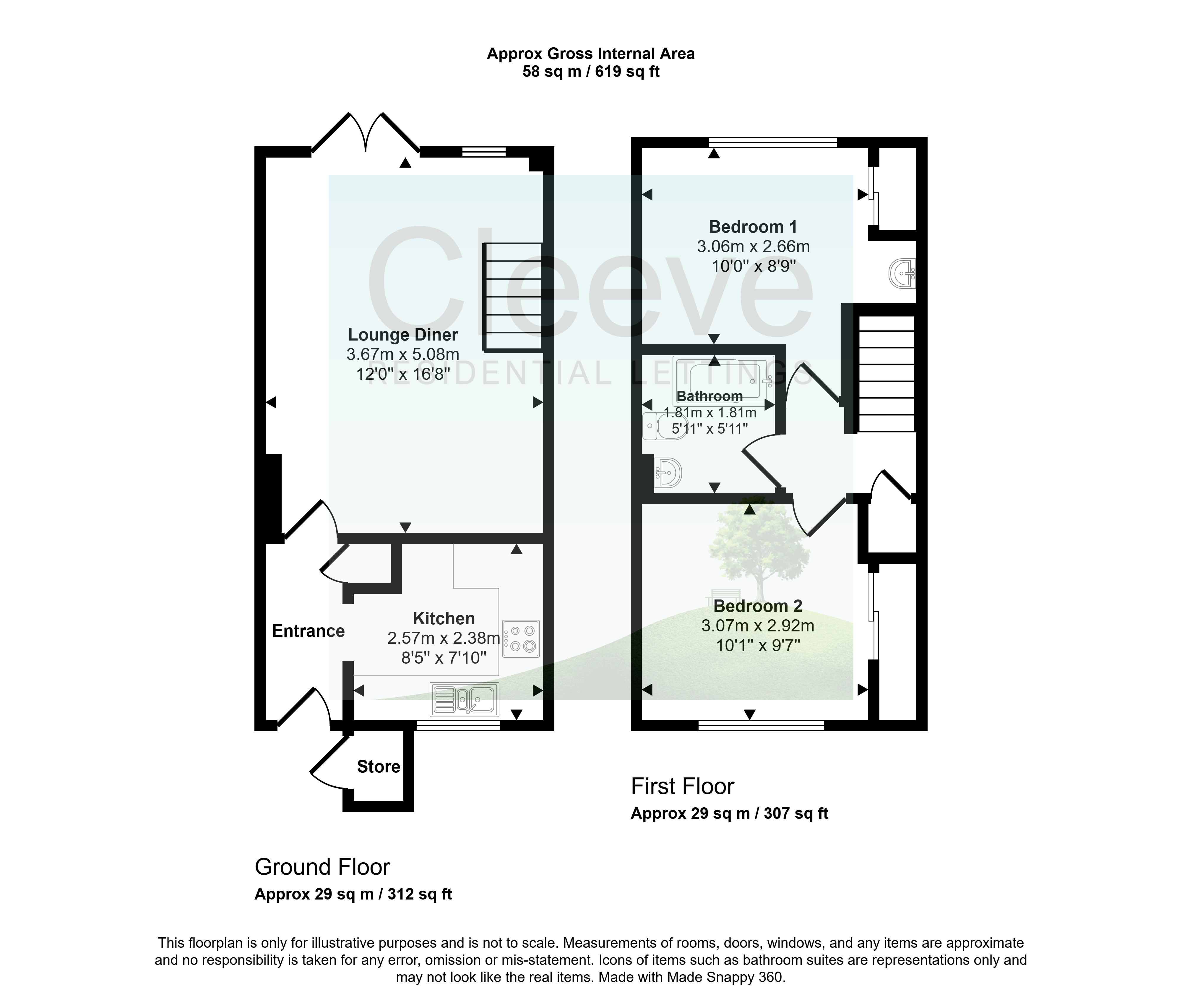 34, Harvesters View, Cheltenham floorplan