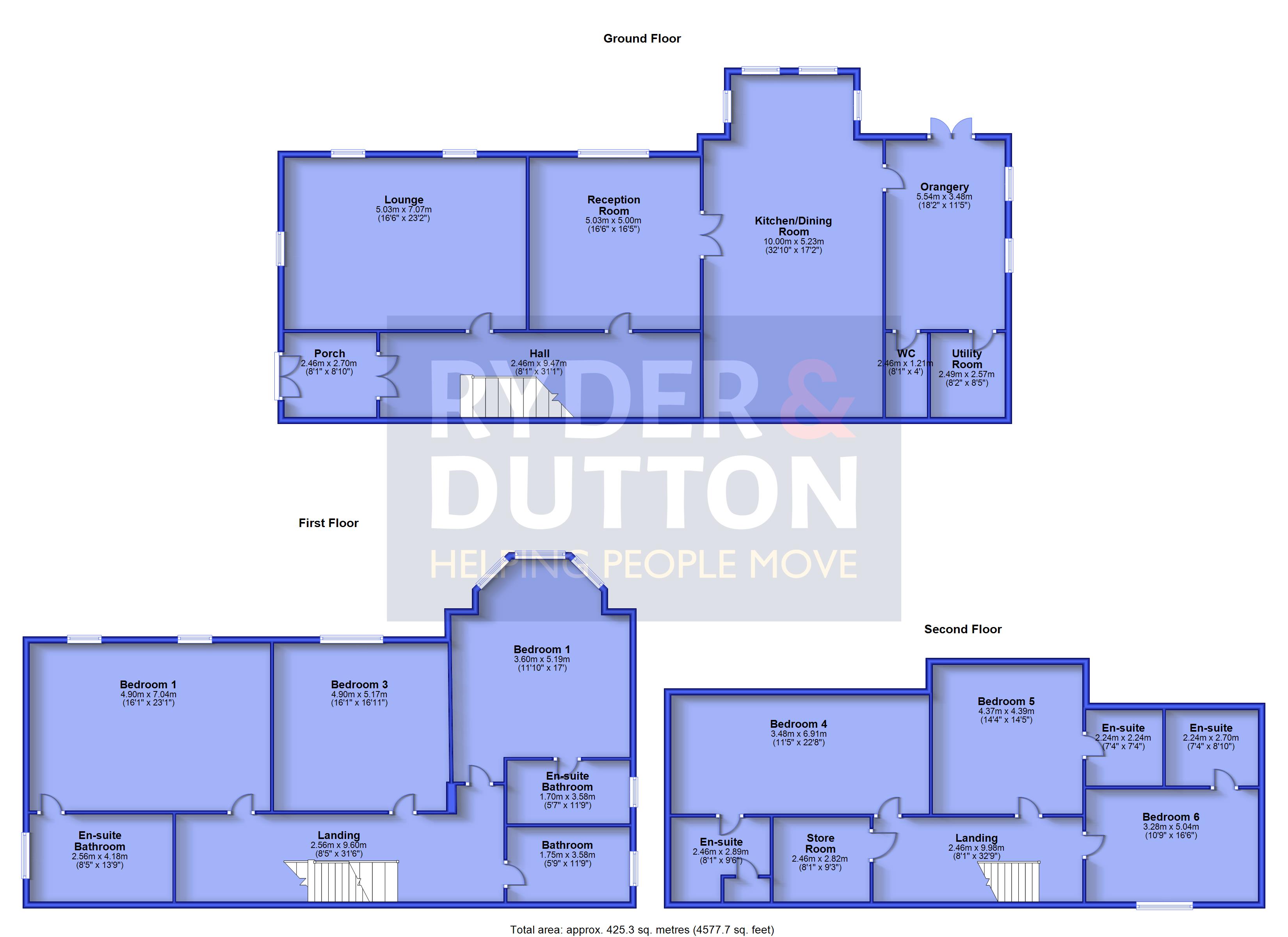 Talbot House, Talbot Manor,, Talbot Road, Derbyshire floorplan