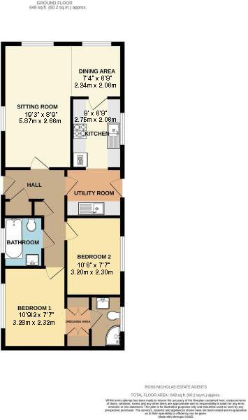 34, Woodlands Park, Hordle floorplan