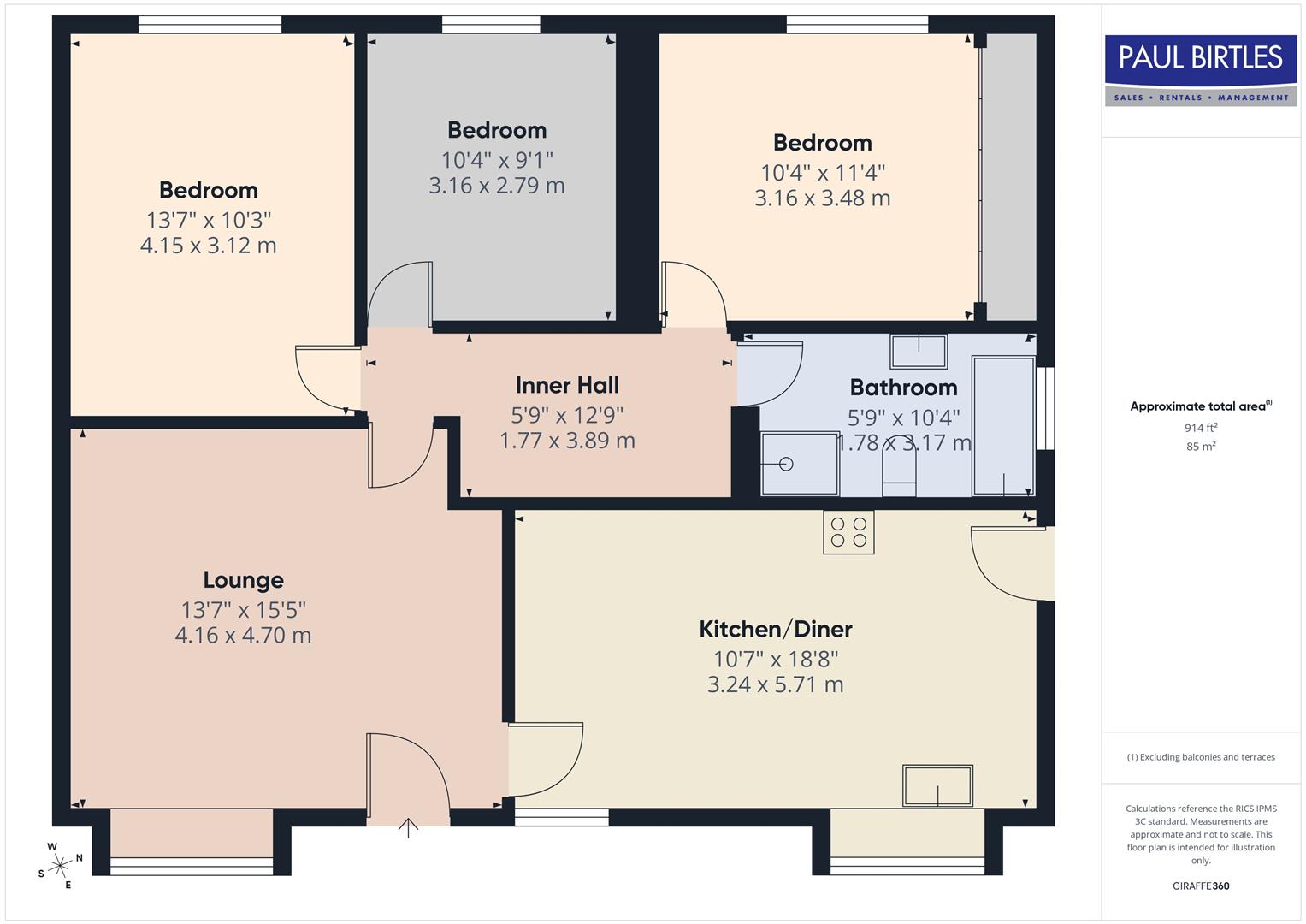 42, Tintern Avenue, Trafford floorplan