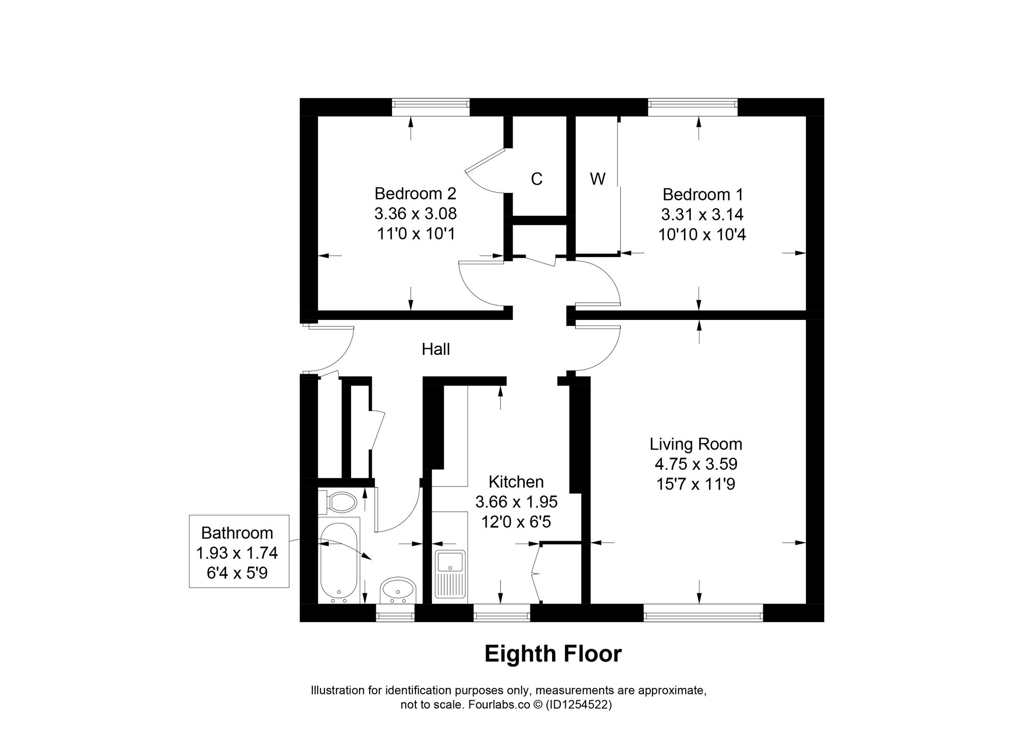 1b Aboyne Avenue, Dundee floorplan