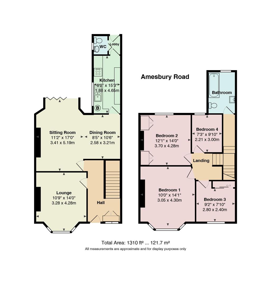 Amesbury Road, Cardiff floorplan
