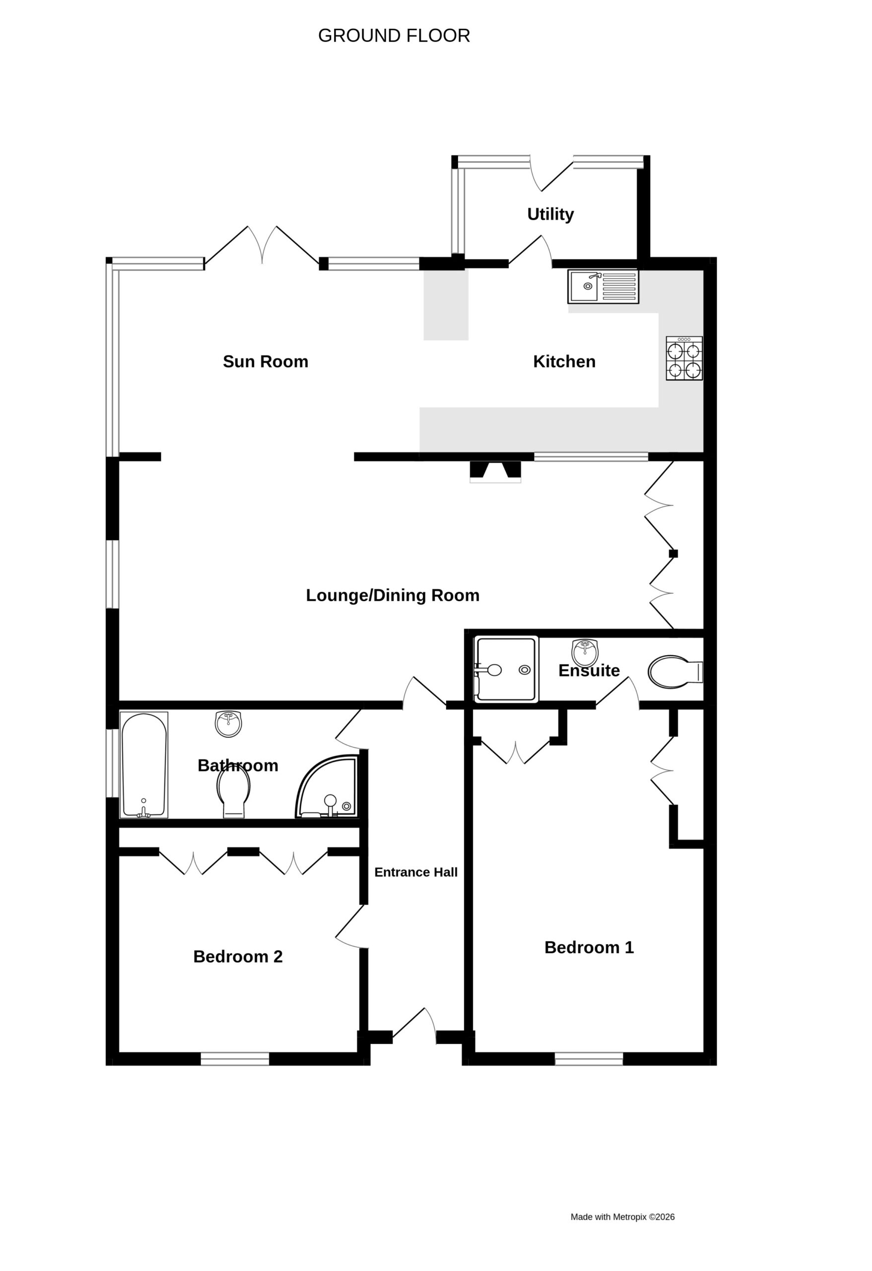Benarty, 10, Tree Tops Clos, St Martin's floorplan