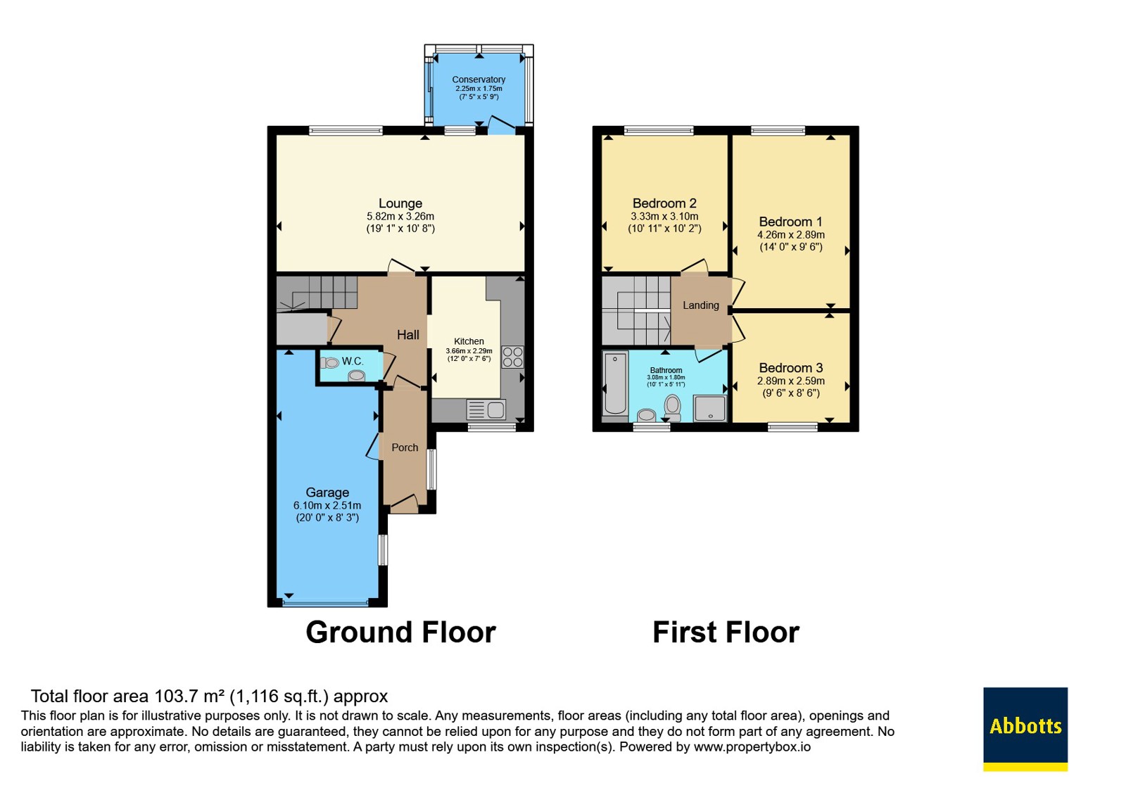 Admirals Walk, Southend-on-Sea floorplan