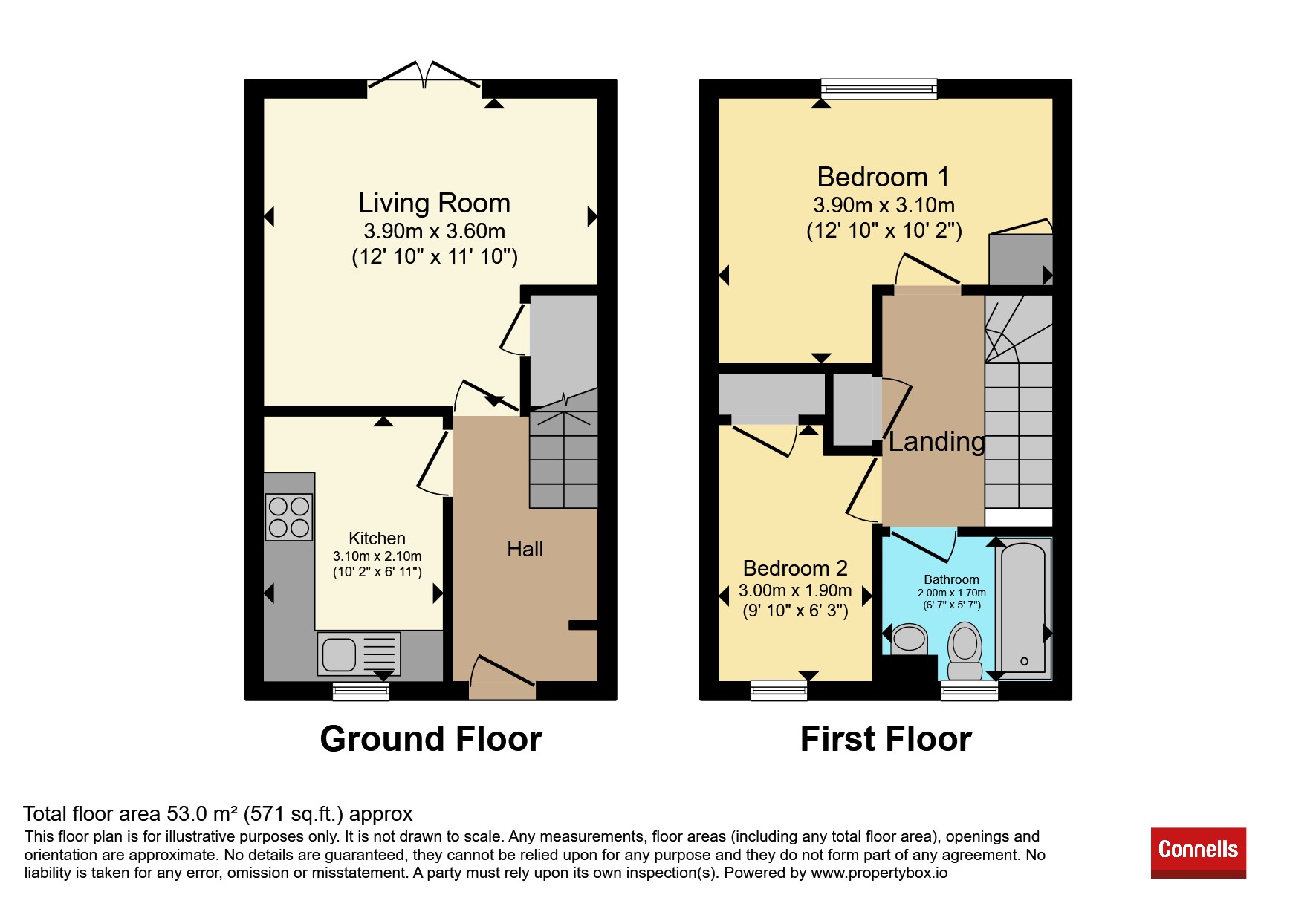 6, Chaffinch Walk, Cambridge floorplan