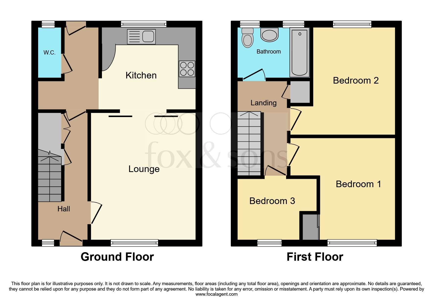3, Boscundle Row, SALTASH floorplan