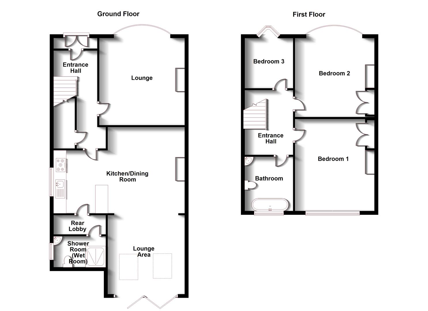 Hillary Road, Rugby CV22, 3 bedroom property for sale 64147373