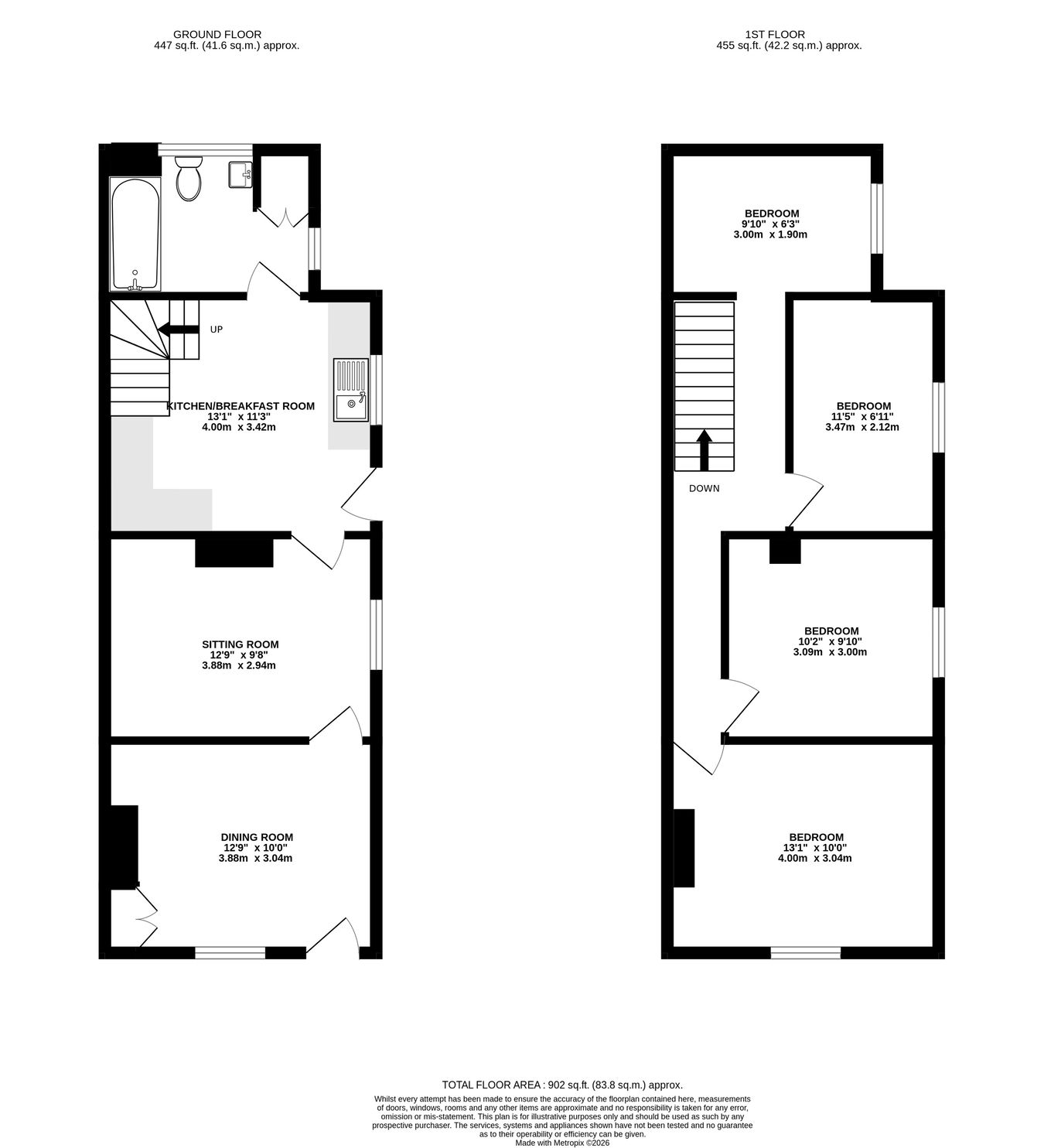 80, Farnborough Road, Surrey floorplan