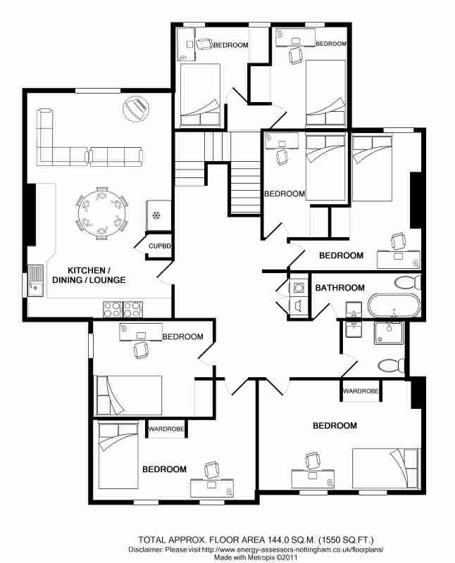 17, Ladybarn Road, Manchester floorplan