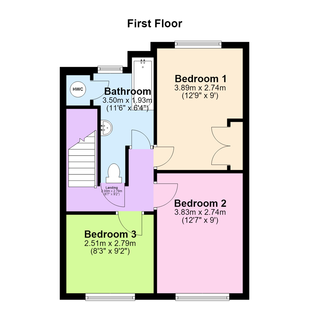 1, Knowes Crescent, Ballynahinch floorplan