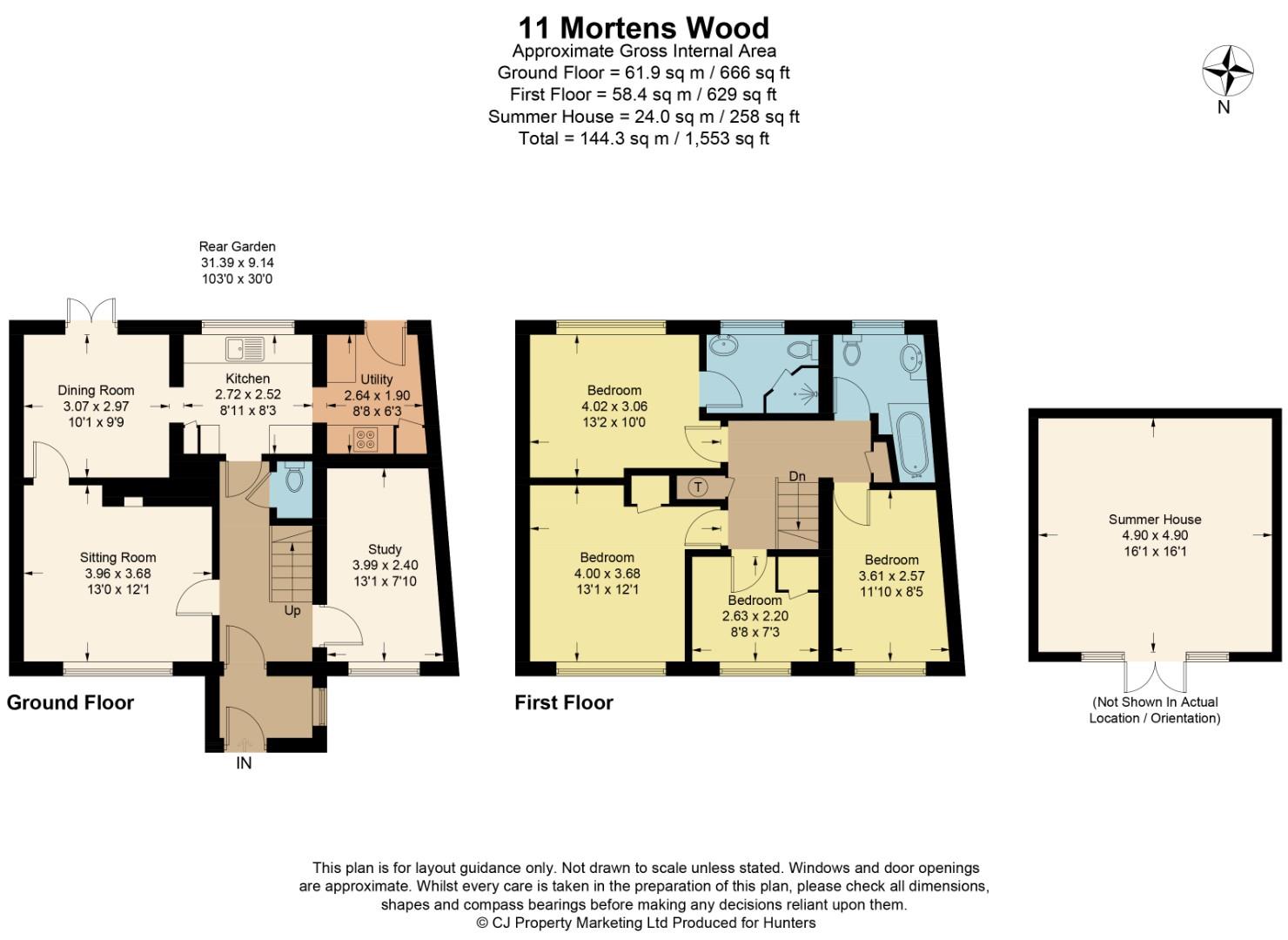 11, Mortens Wood, Amersham floorplan
