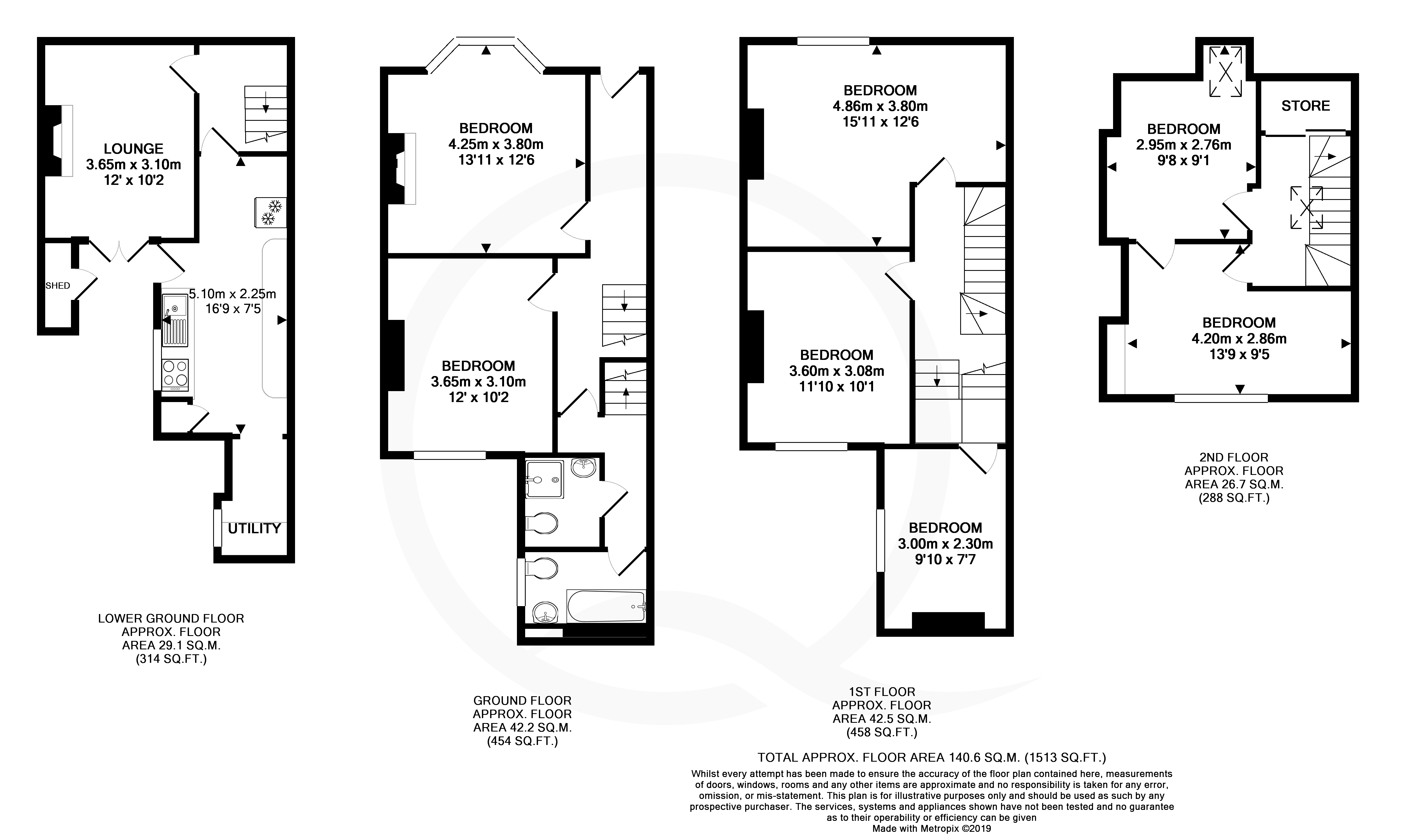 18, Hampden Road, Brighton floorplan