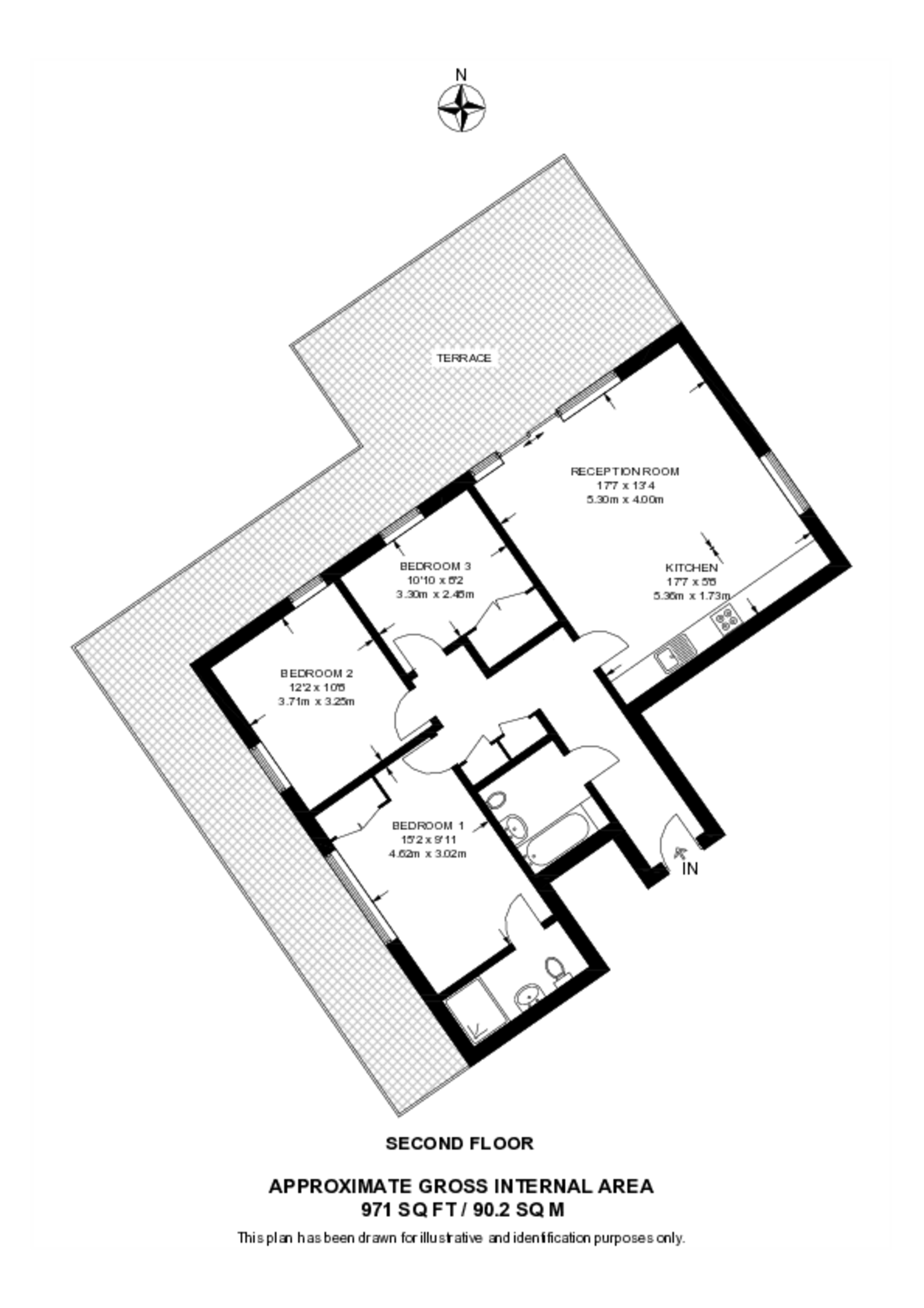 Glade Path, Southwark floorplan