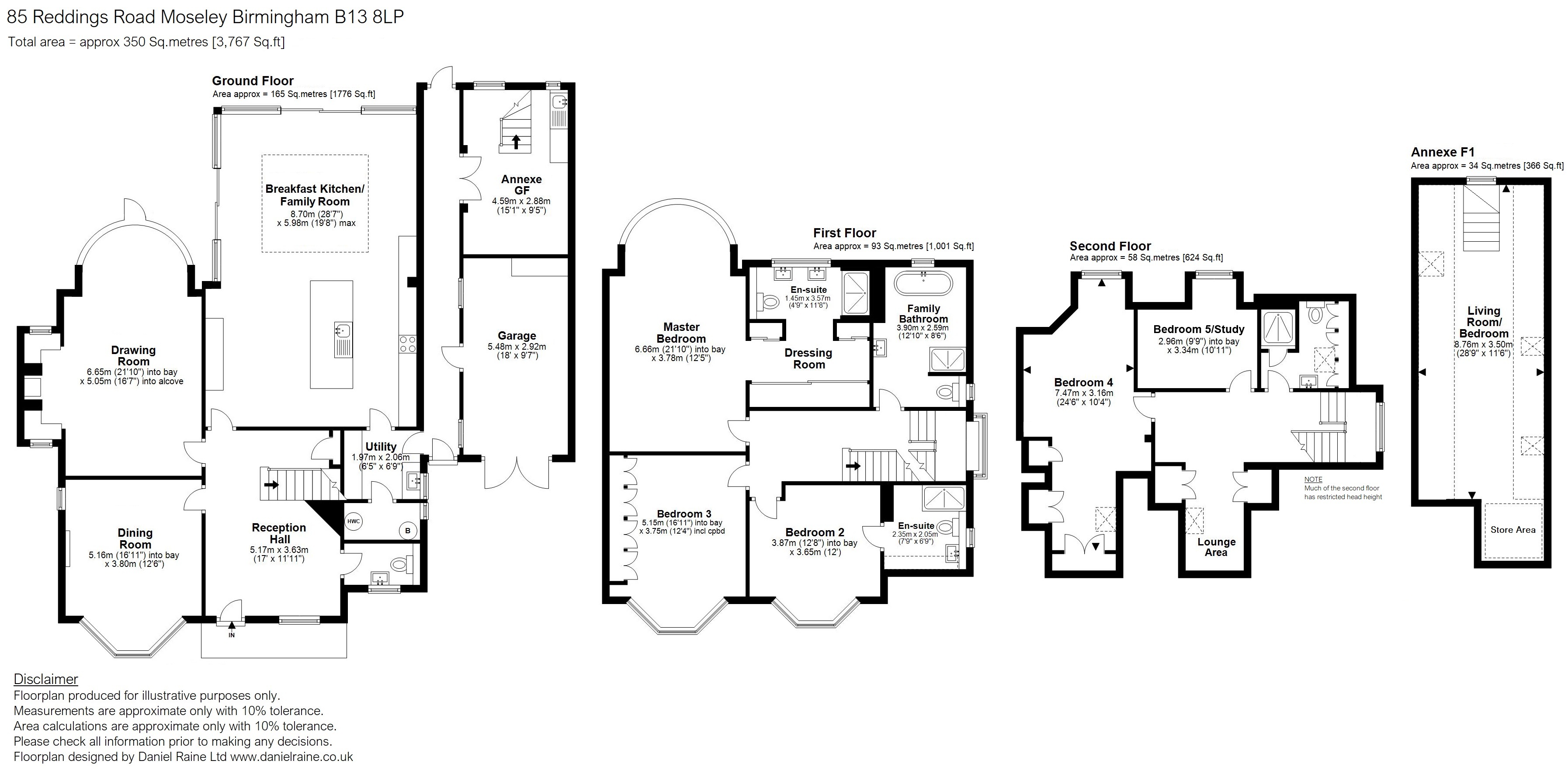 85, Reddings Road, Birmingham floorplan