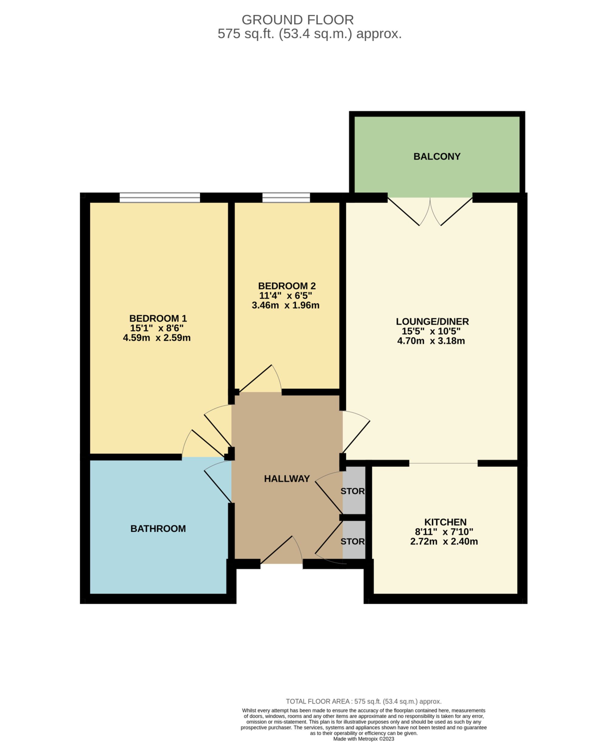 23 Manor Gardens Hough Fold Way, Bolton floorplan