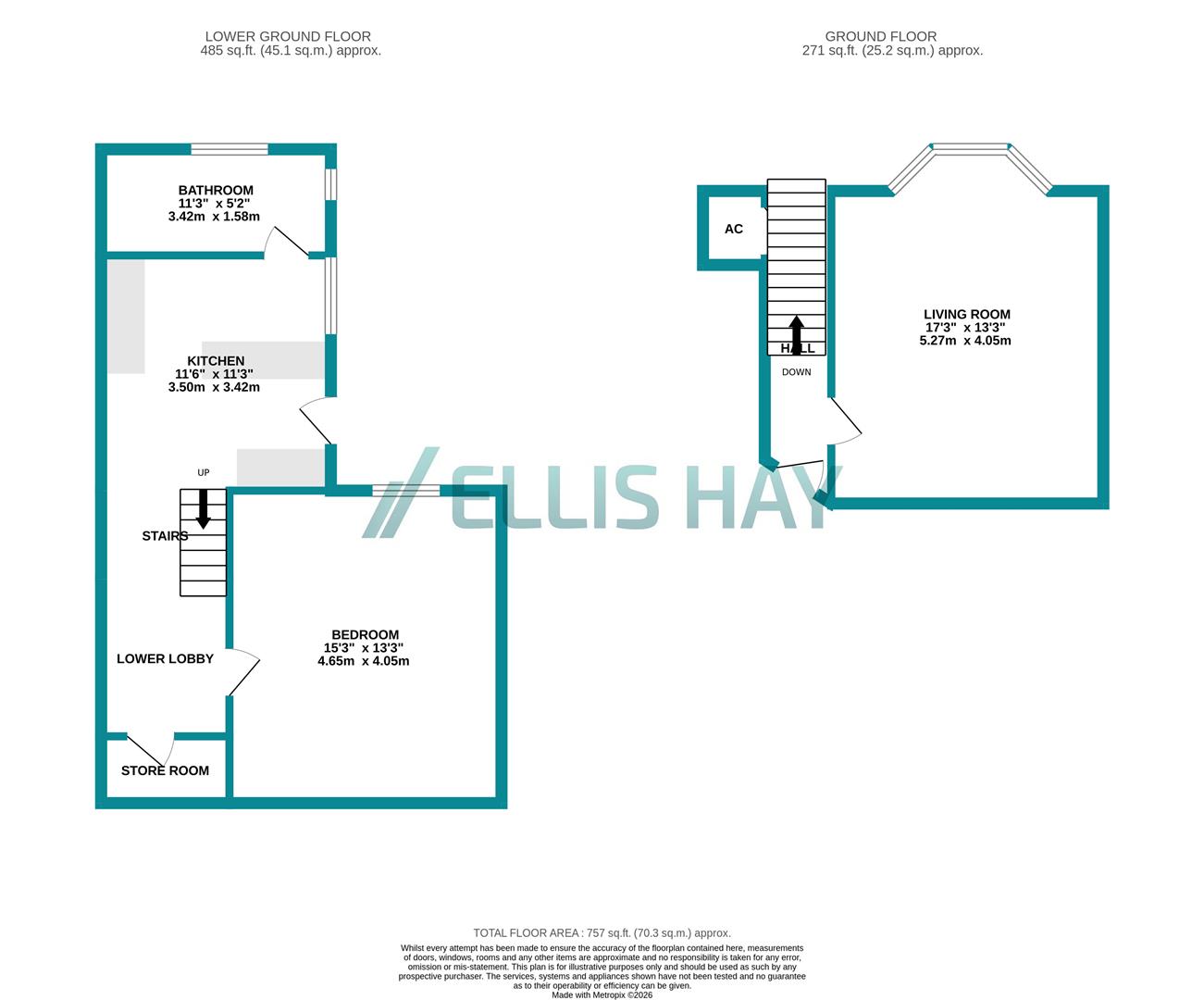 36, Westbourne Grove, Scarborough floorplan