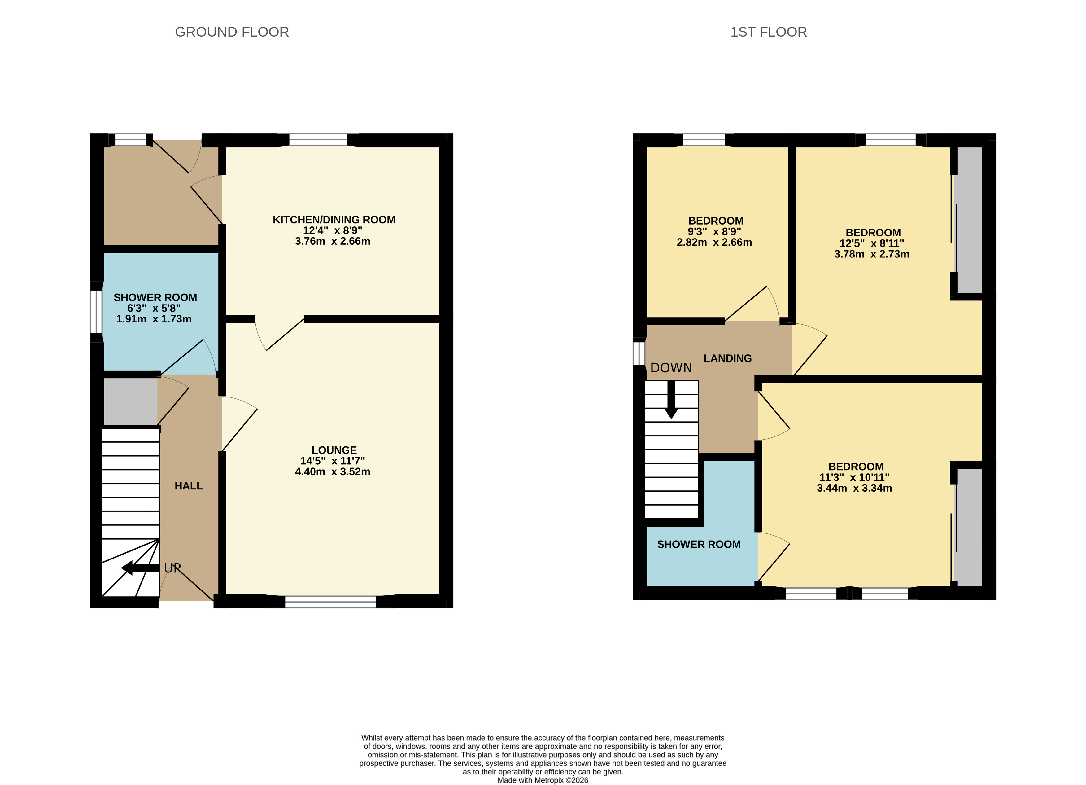 5, Omar Crescent, Leven floorplan