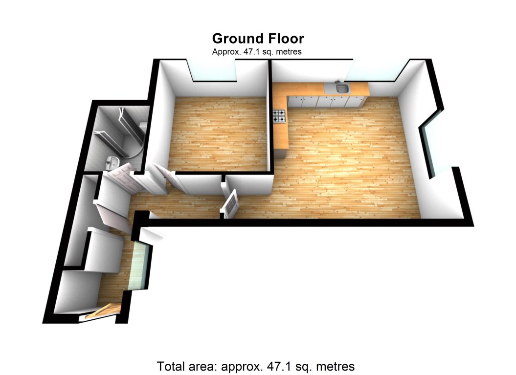 9 Garrick House 76-80, High Street, Fletton floorplan