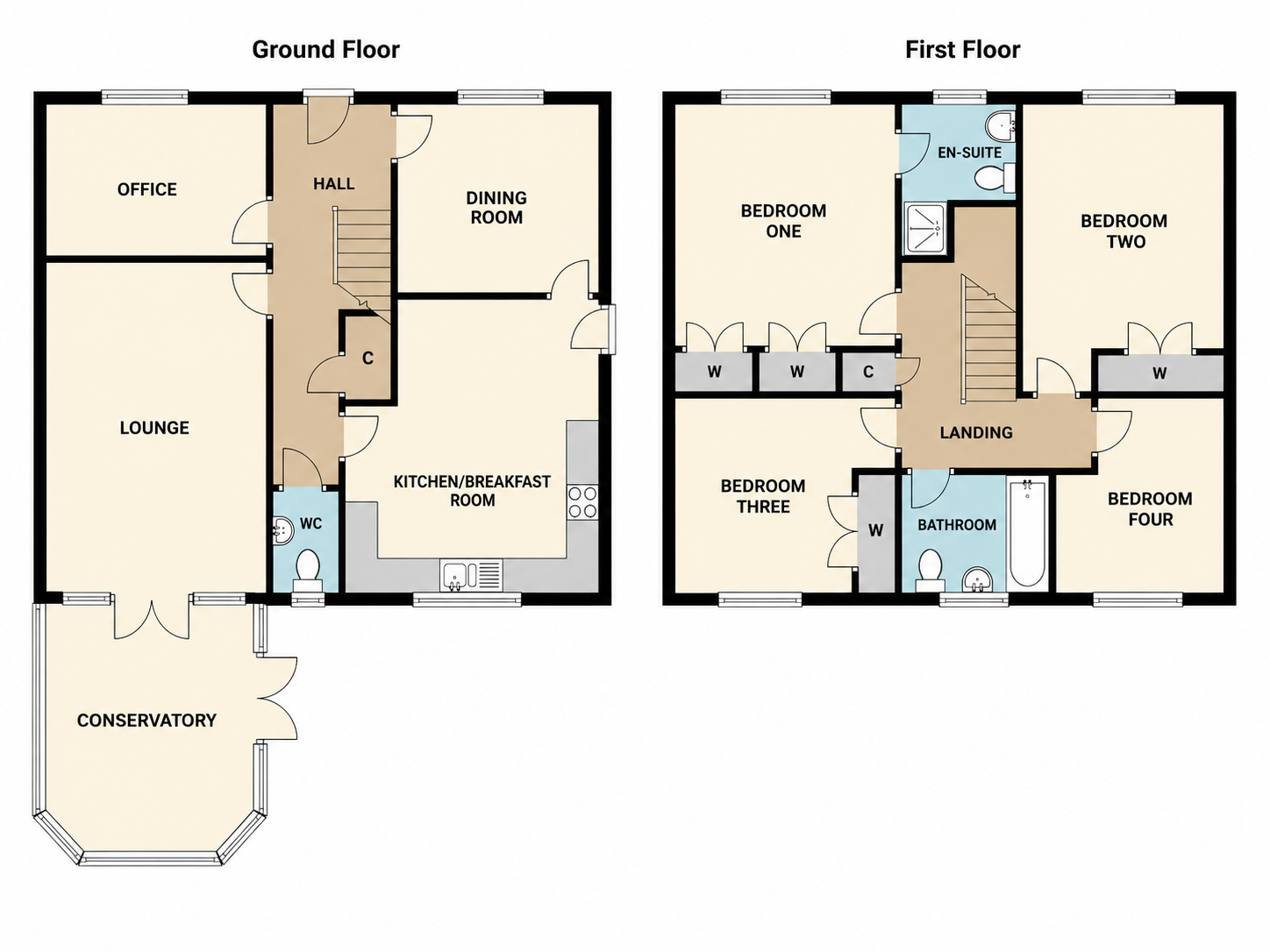 5, Clos San Pedr, Swansea floorplan
