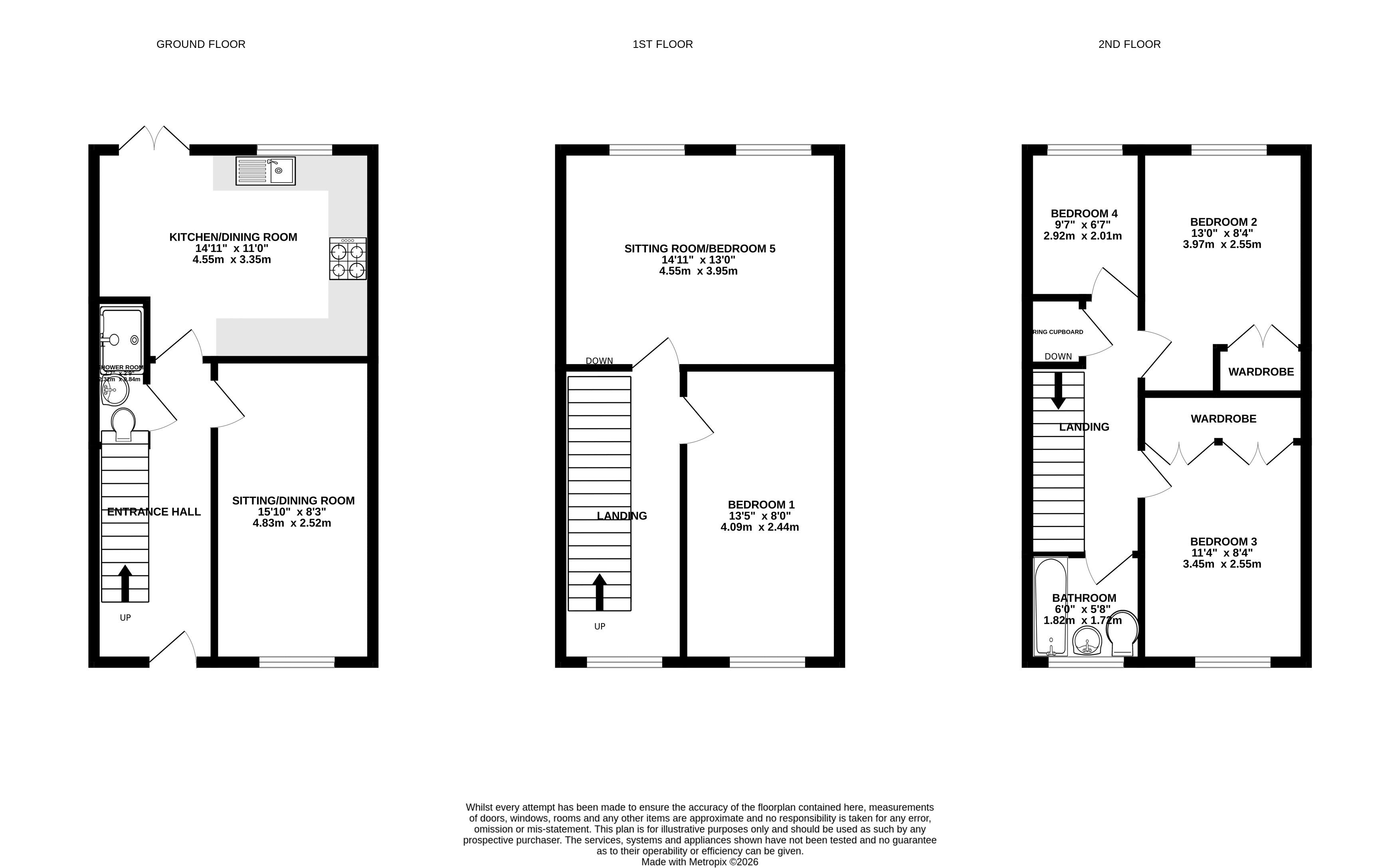 21, Merton Drive, Weston-Super-Mare floorplan