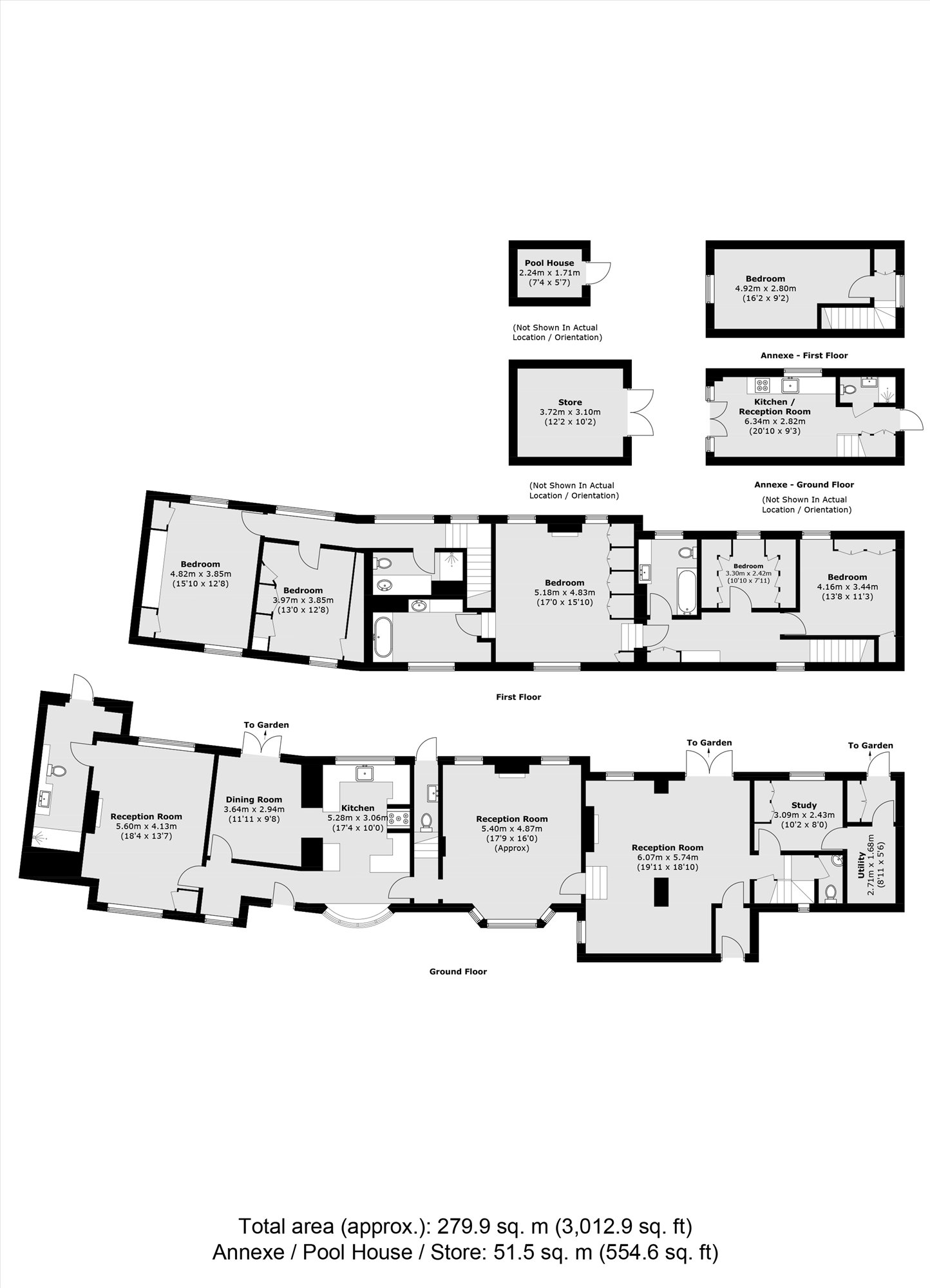 The Long House, Cockcrow Hill, Surbiton floorplan