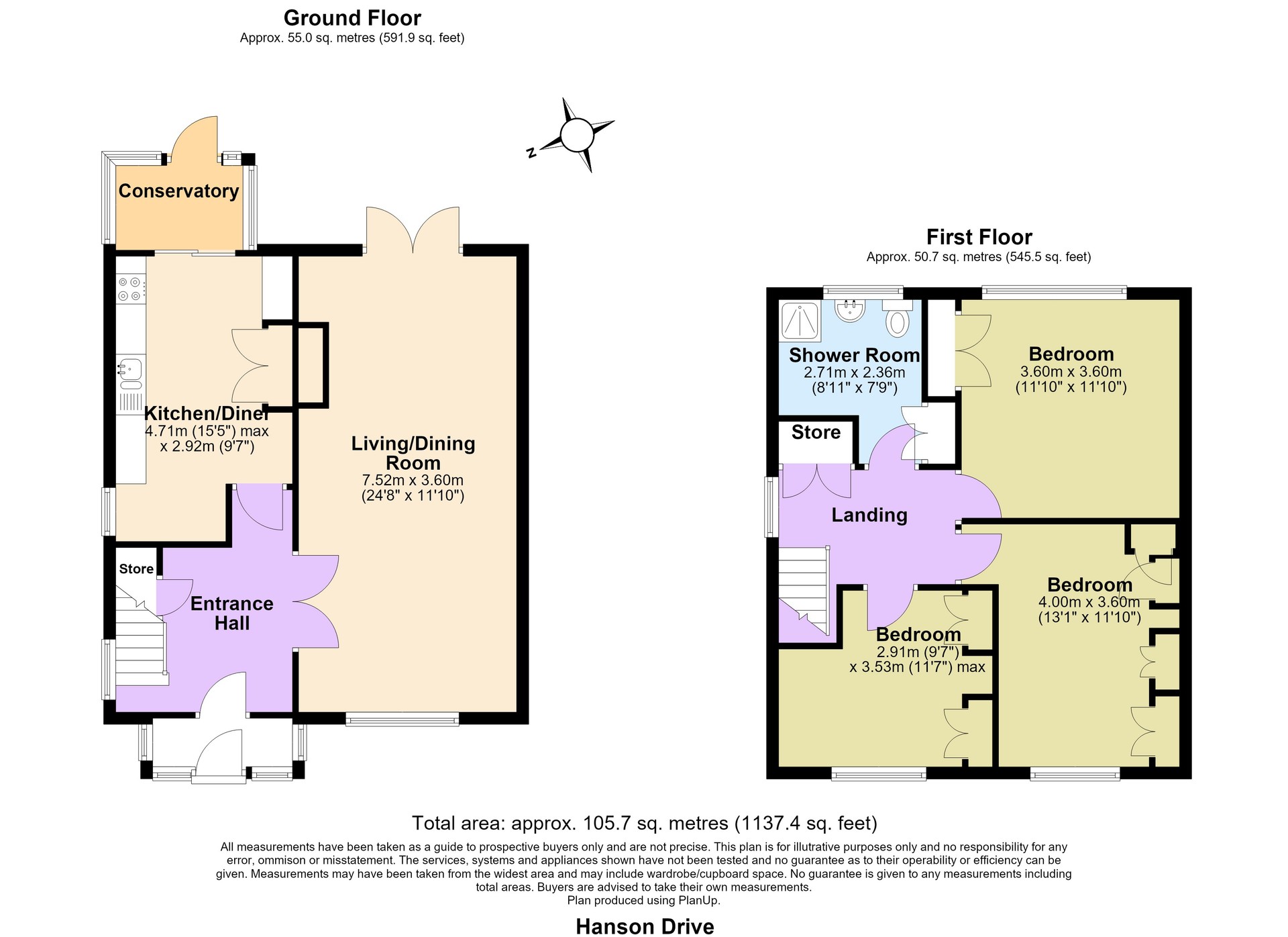 132, Hanson Drive, Loughton floorplan