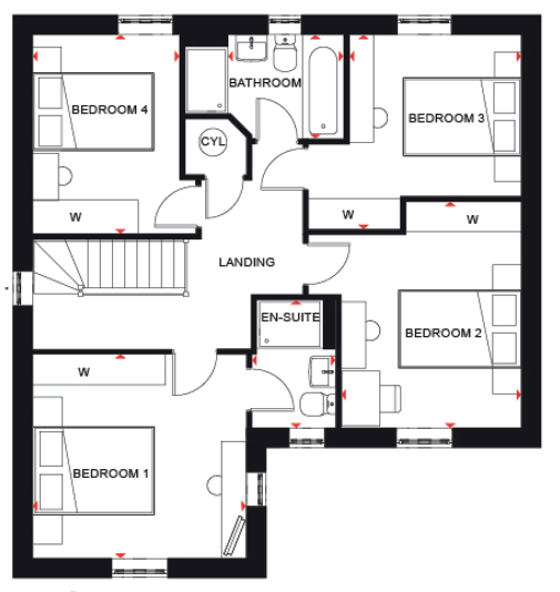 H645977, Welshpool Road, Bicton Heath, Shrewsbury floorplan