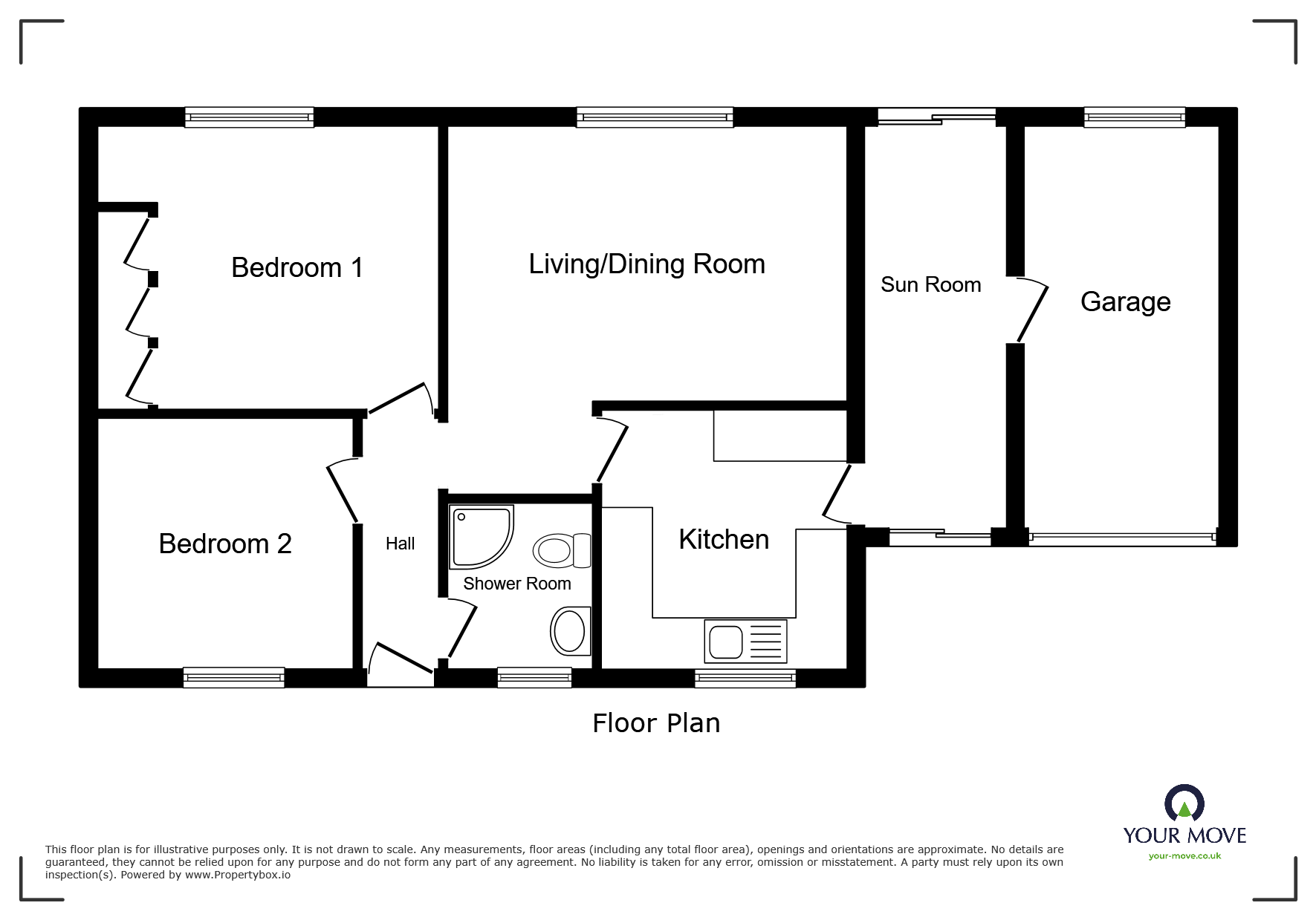 5, Lowmoor Road, Cumbria floorplan