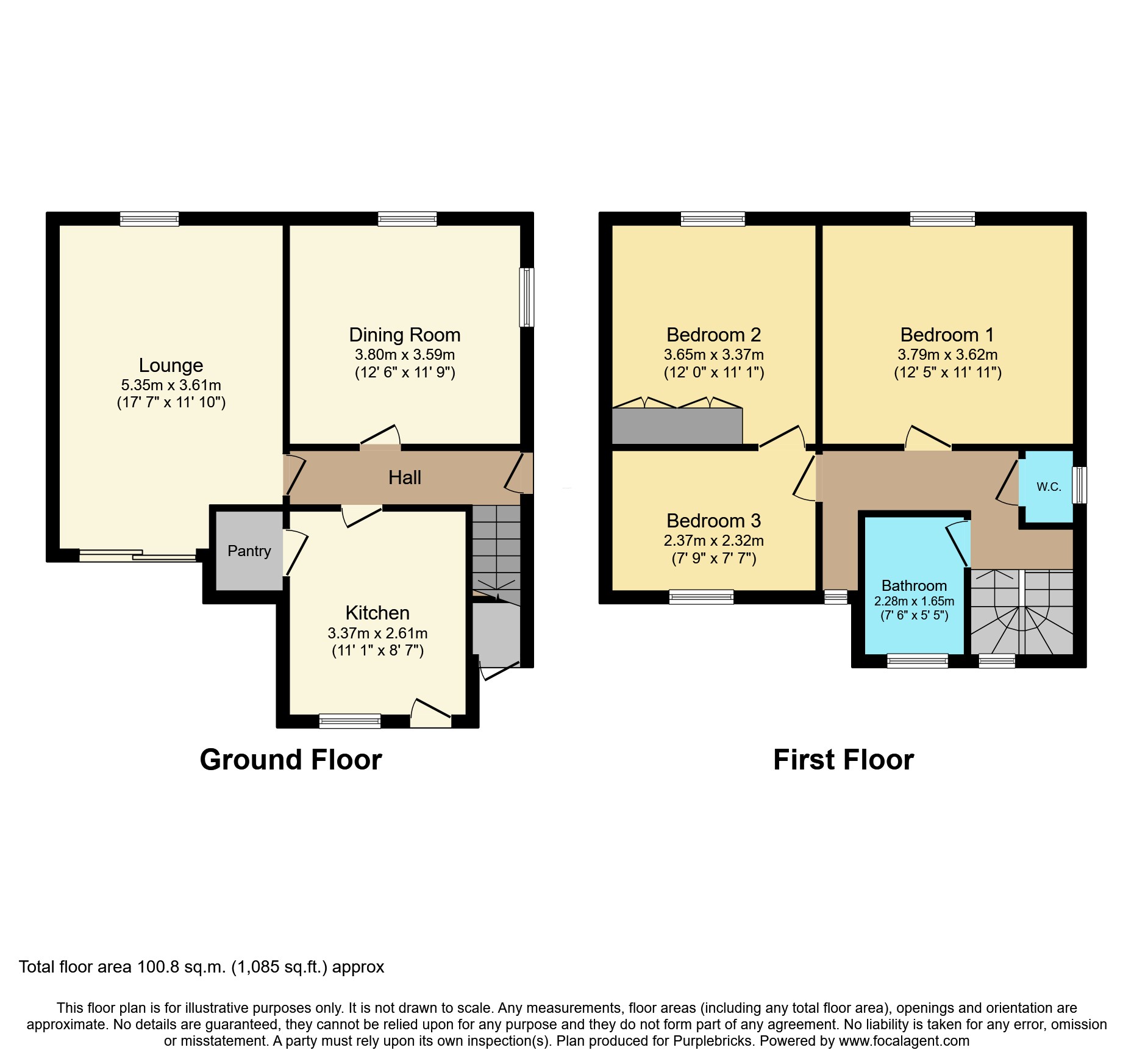 114, St. Wilfrids Road, West Hallam, Ilkeston floorplan