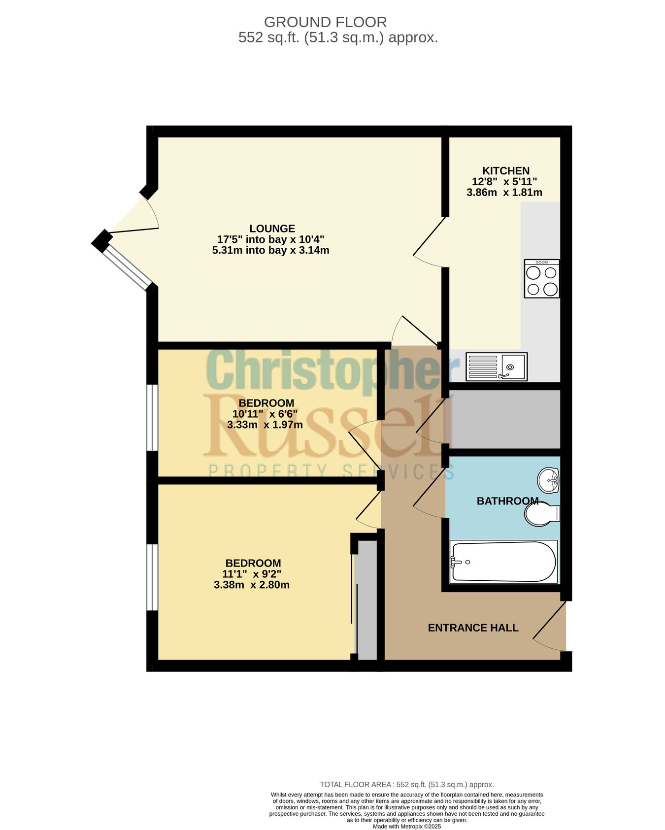 25, Woodville Grove, Welling floorplan