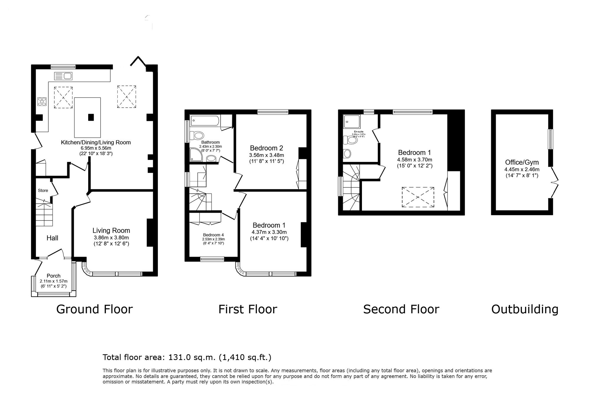 24 Stainburn View, Leeds floorplan