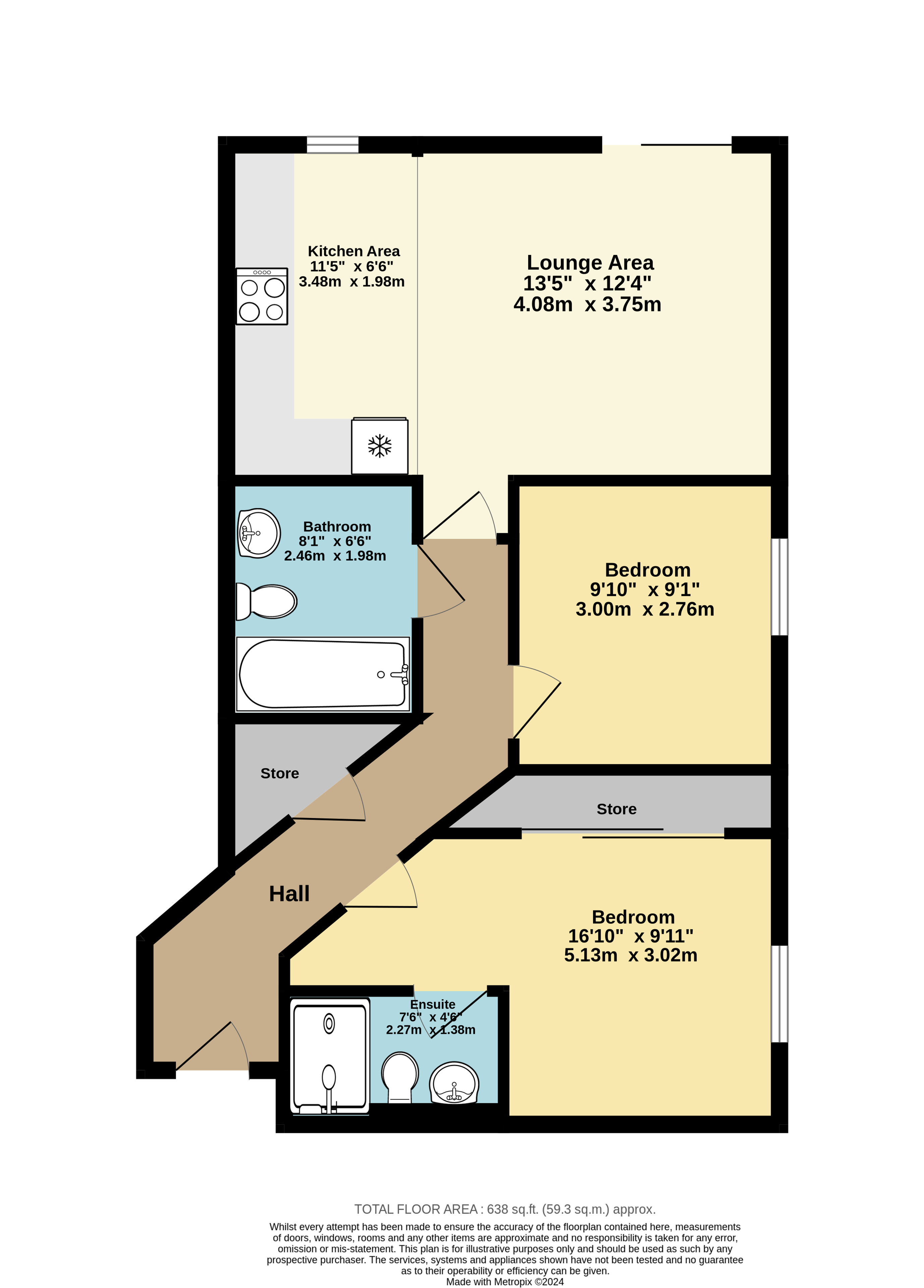 39,, Olympia Way, Whitstable floorplan