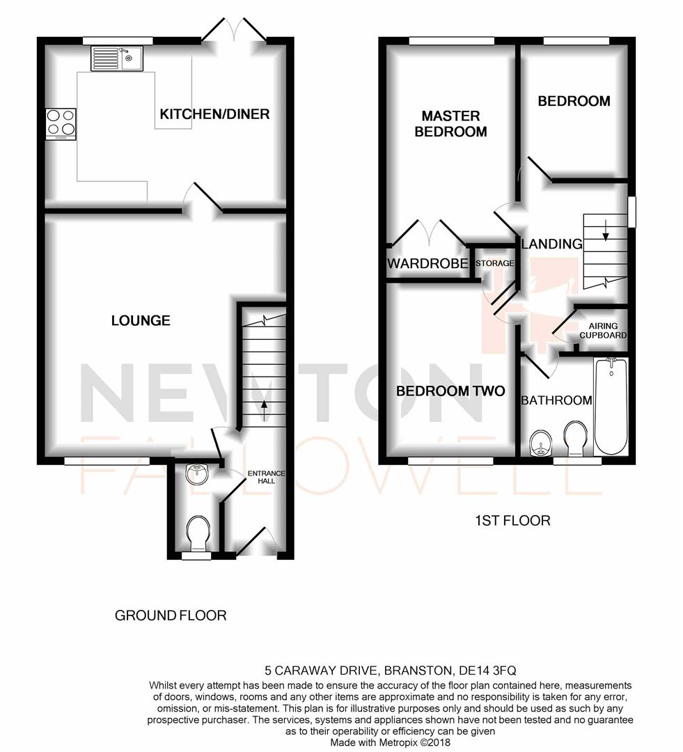 3 Bedrooms Semi-detached house for sale in Caraway Drive, Branston, Burton-On-Trent DE14