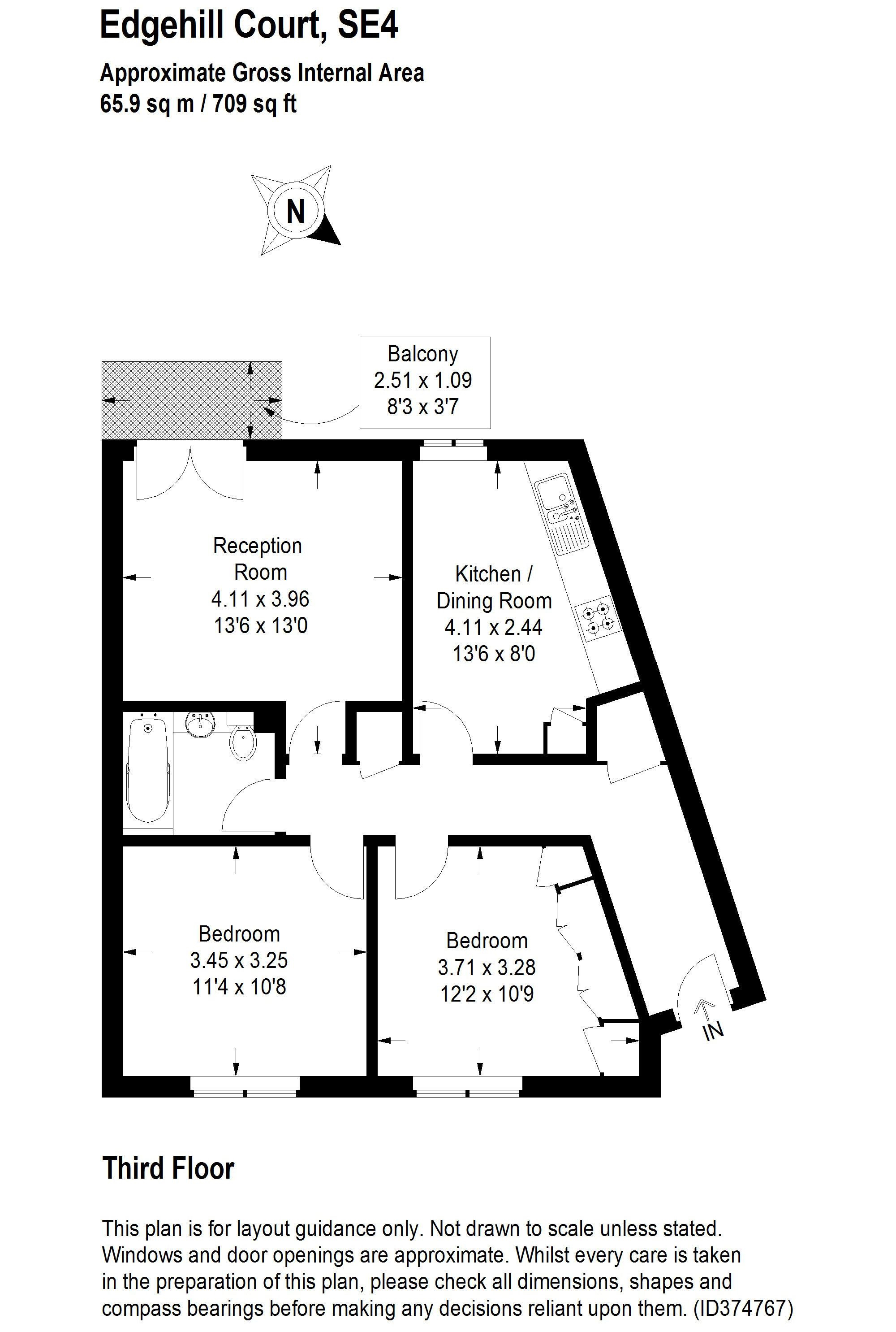 2 Bedrooms Flat for sale in Edgehill Lodge, Turnham Road, Brockley SE4