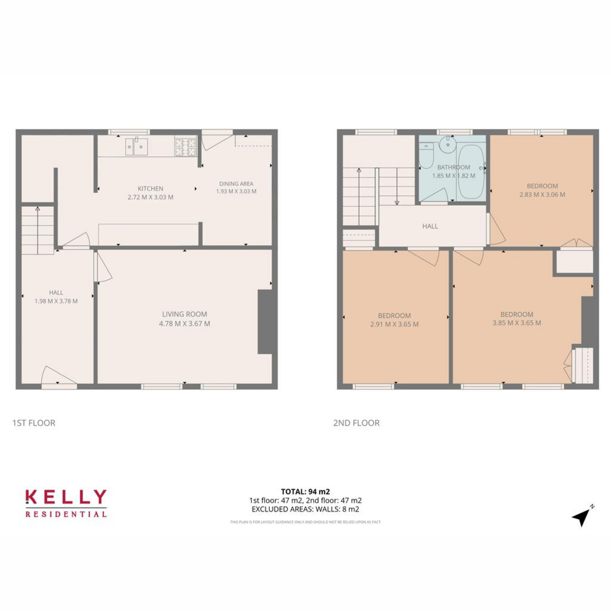 19, Castle Road, Glasgow floorplan
