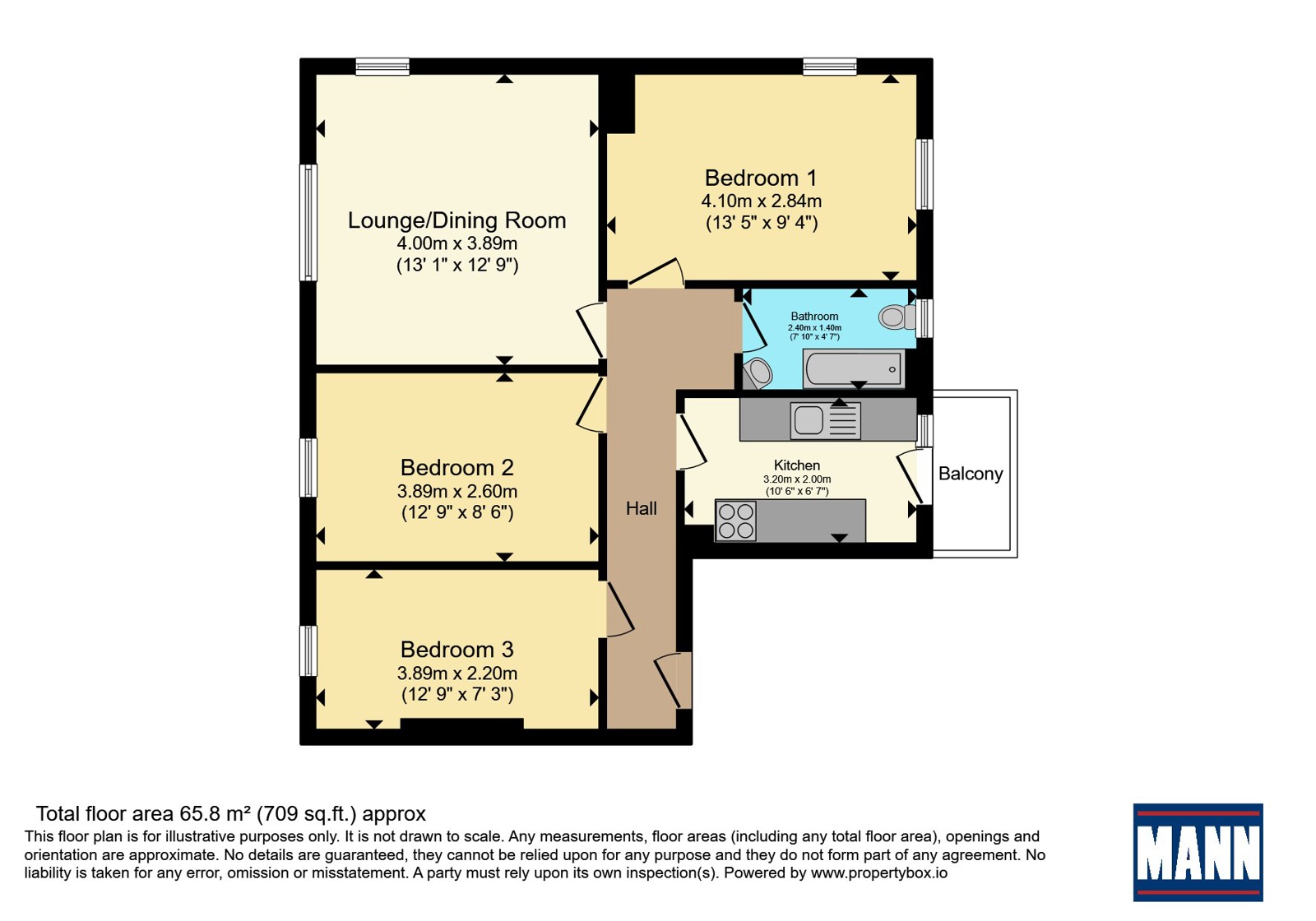 32, Wingrove Road, London floorplan