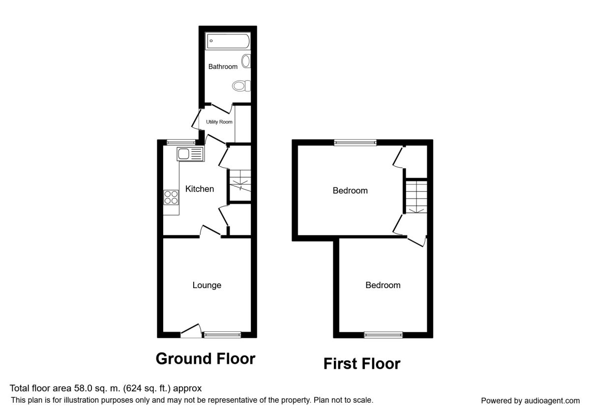 2 Bedrooms Terraced house for sale in Balfour Street, Burton-On-Trent DE13