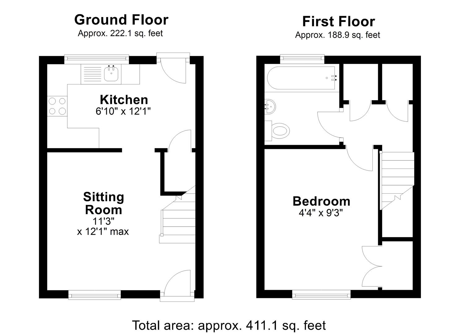 14, Pavely Close, Chippenham floorplan