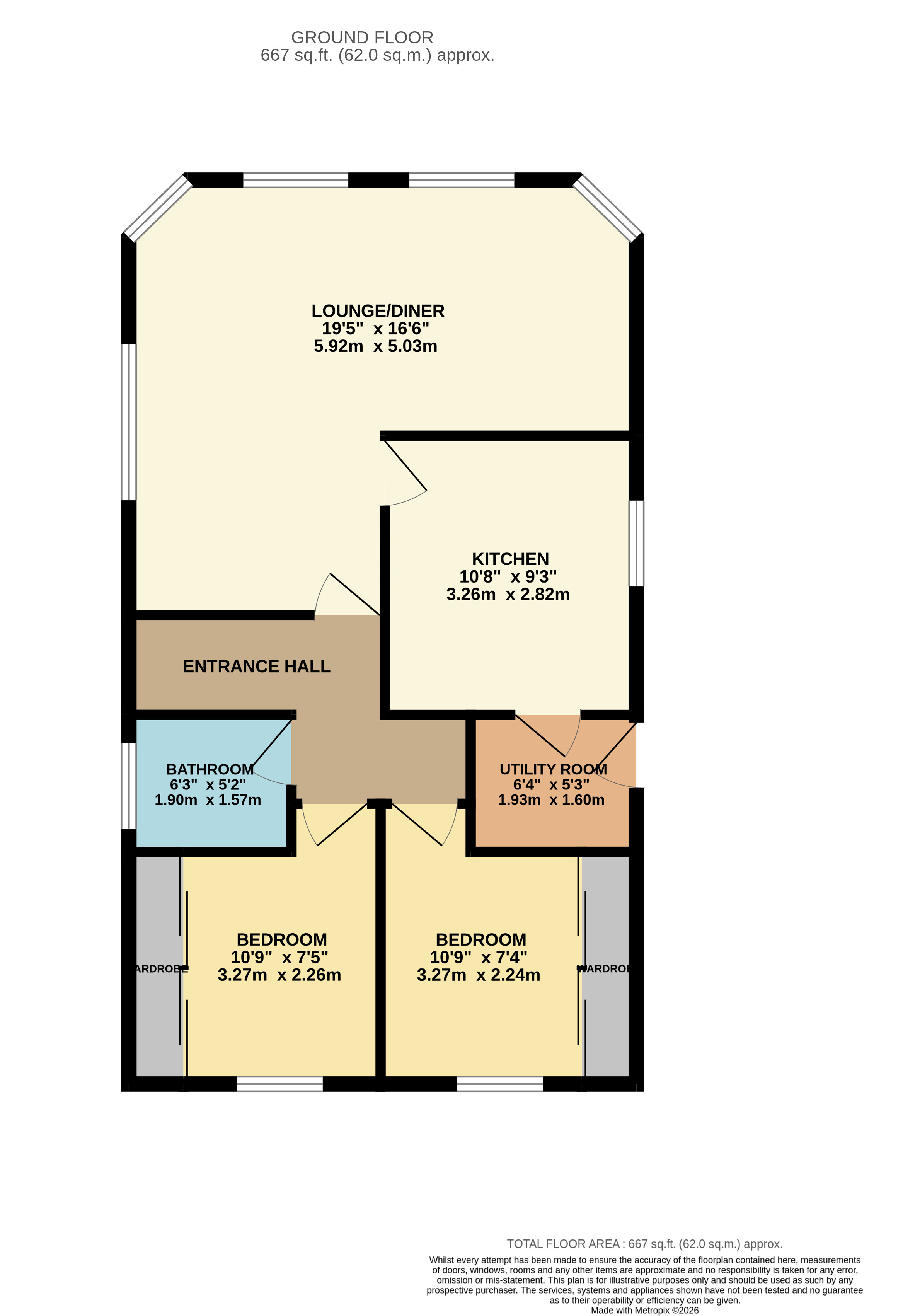 38, Collins Wood, Caddington floorplan