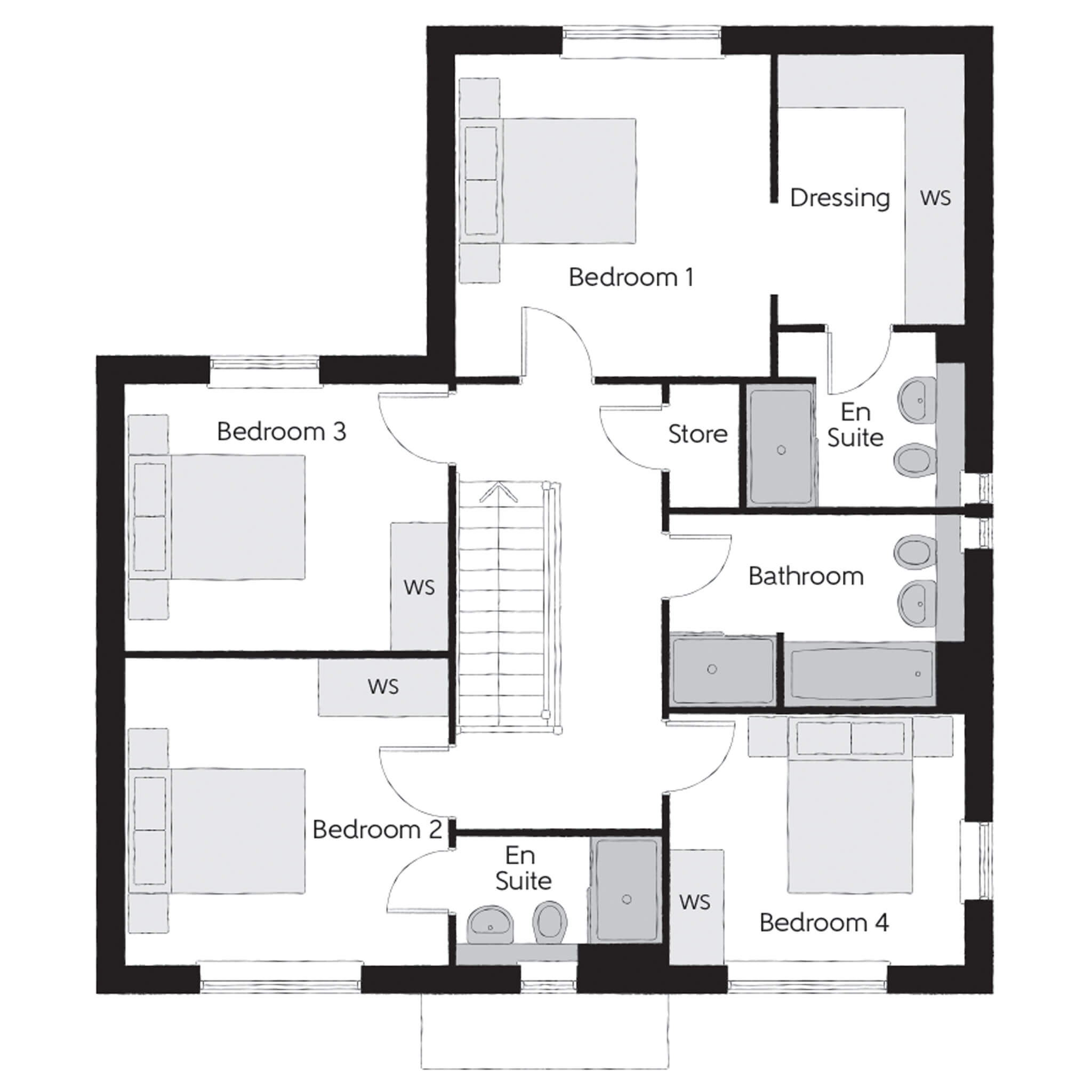 4, Blackpool Road, Poulton Le Fylde floorplan