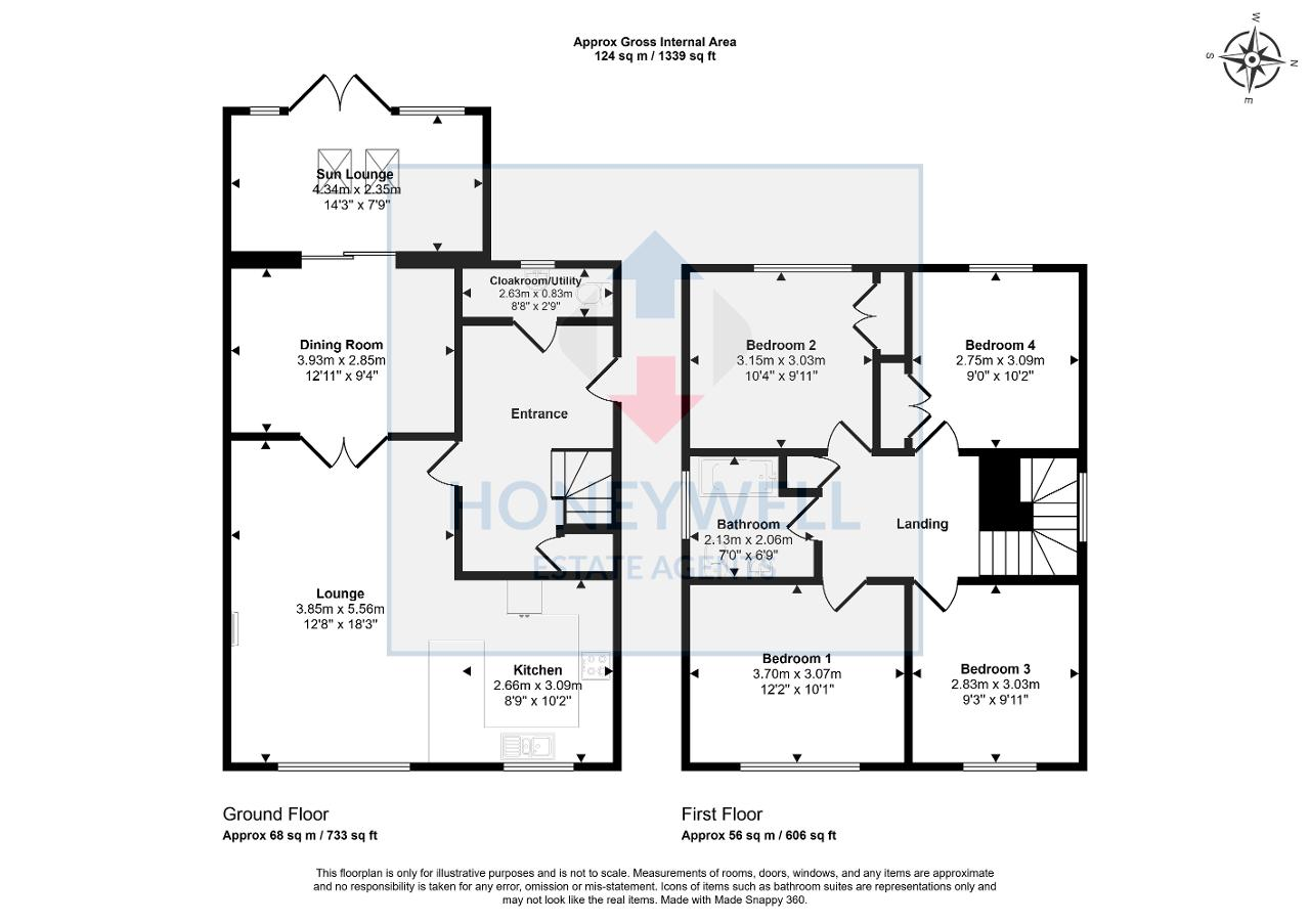 18, Stubbins Lane, Sabden floorplan