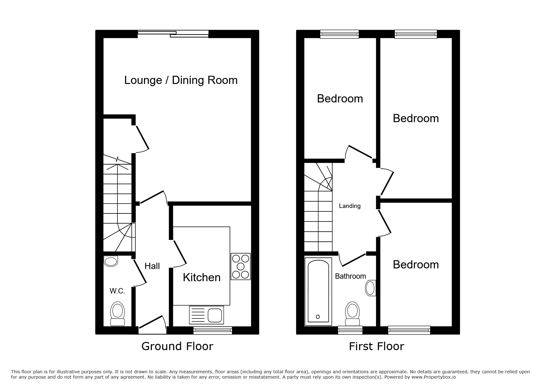Horsebridge Hill, Horsebridge Hill floorplan